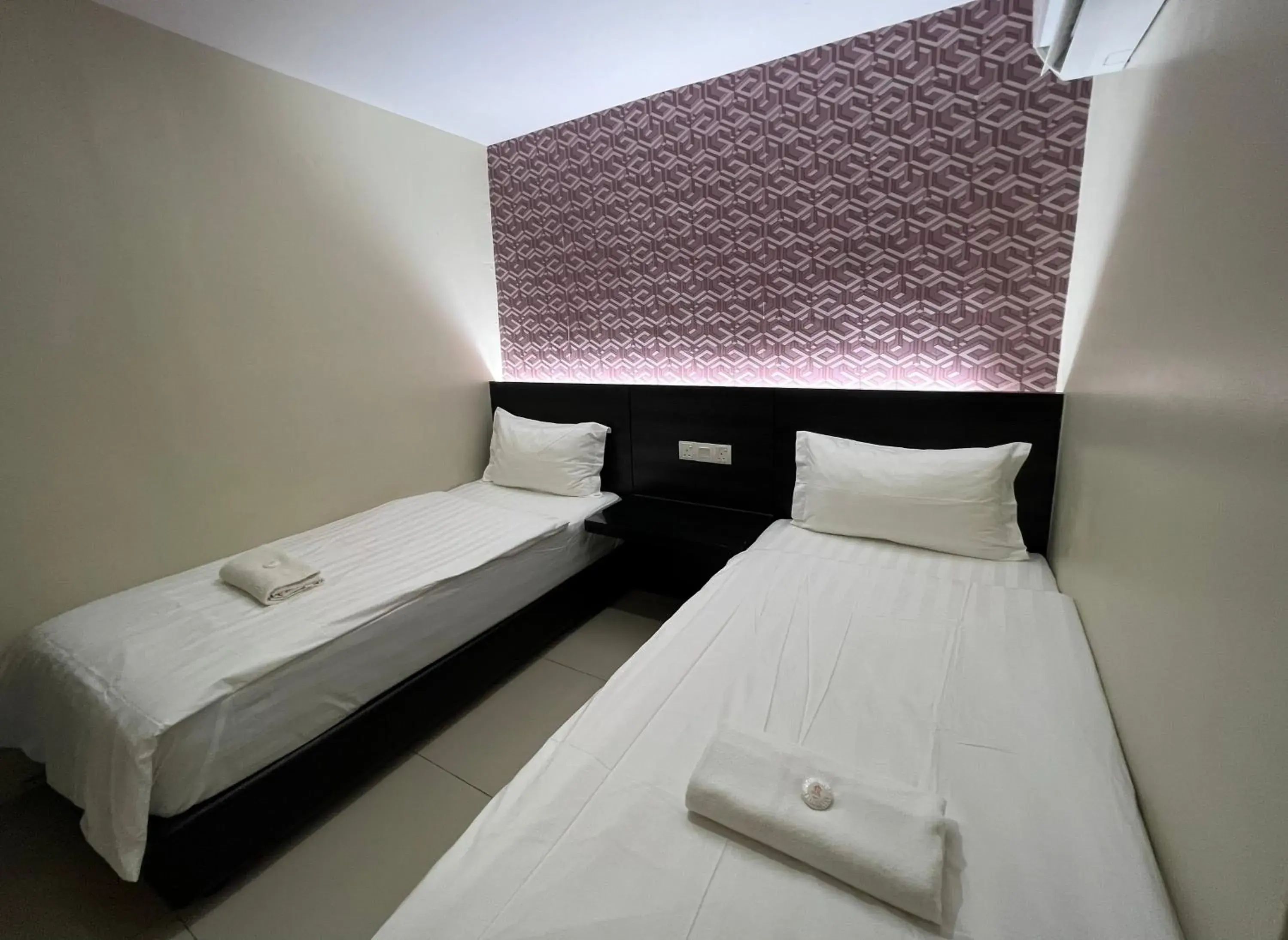 Economy Twin Room in Pekan Auto City Budget Hotel Economy Twin Room in Pekan Auto City Budget Hotel