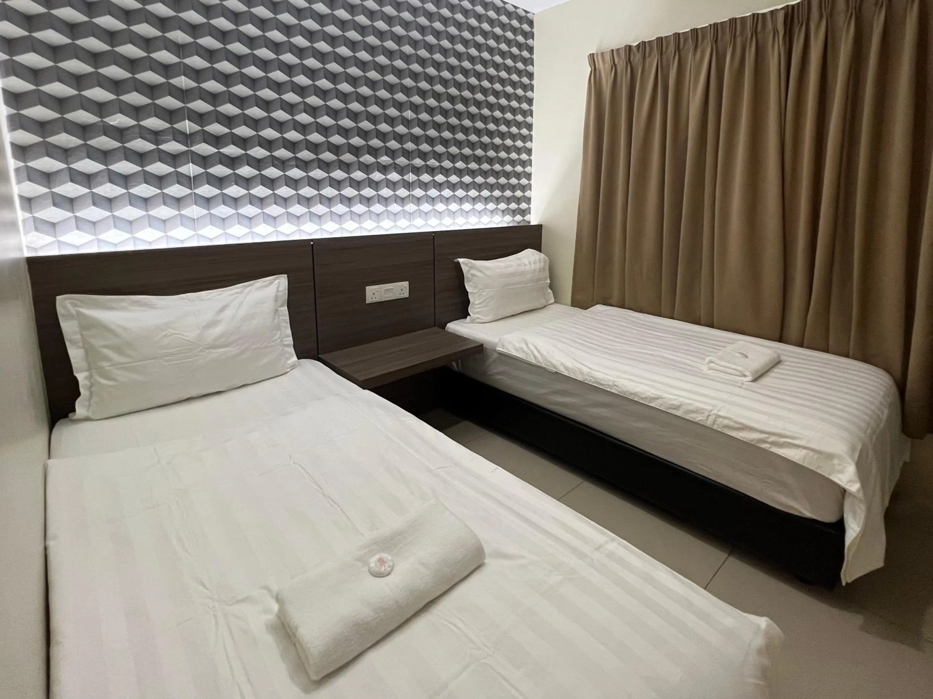 Bed in Pekan Auto City Budget Hotel