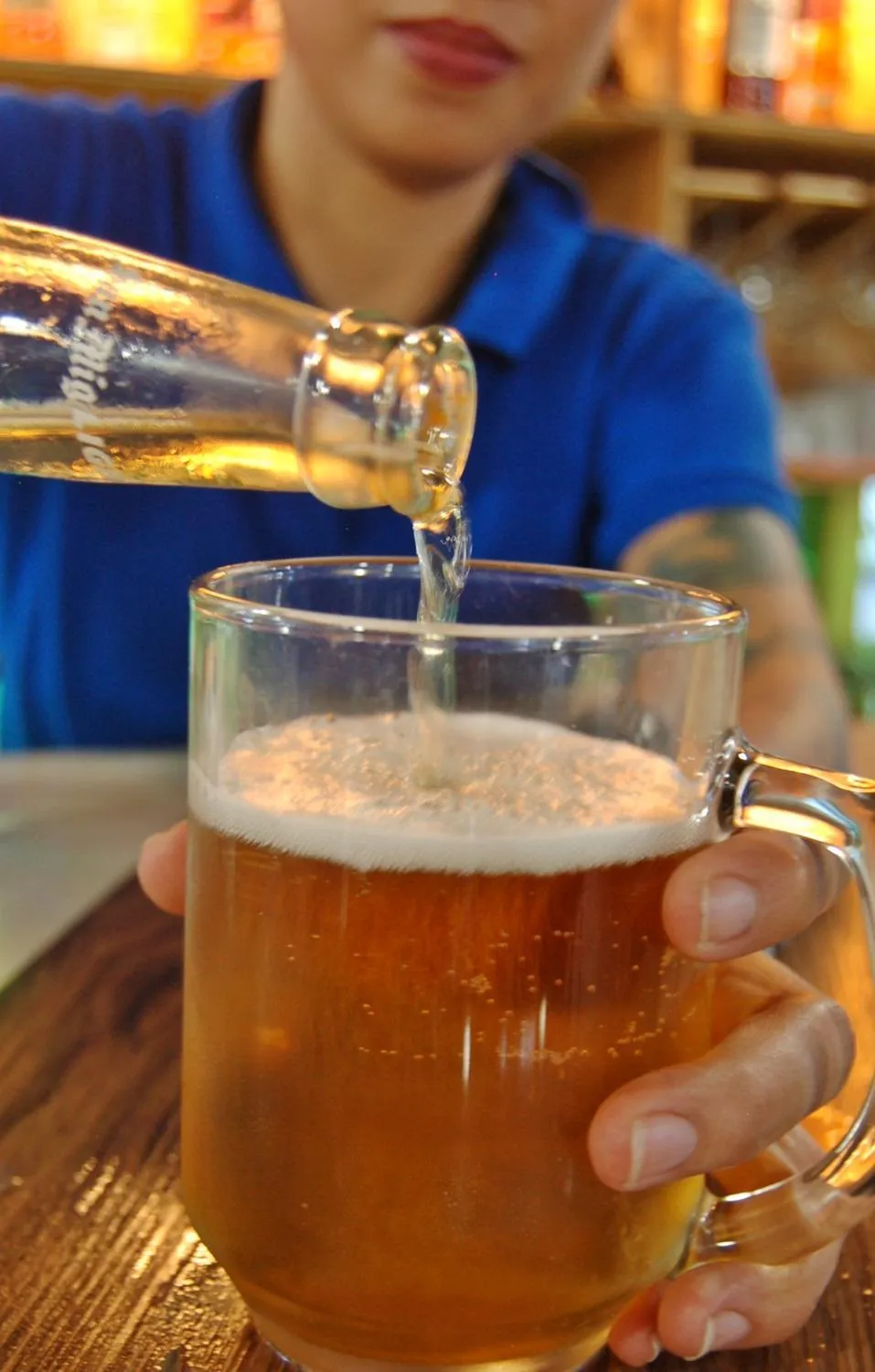 Staff in Island Tiki Paradise Resort