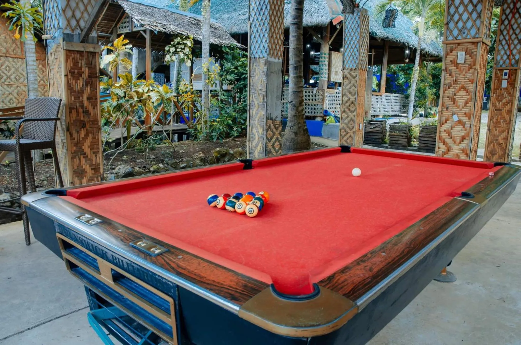 Billiard in Island Tiki Paradise Resort
