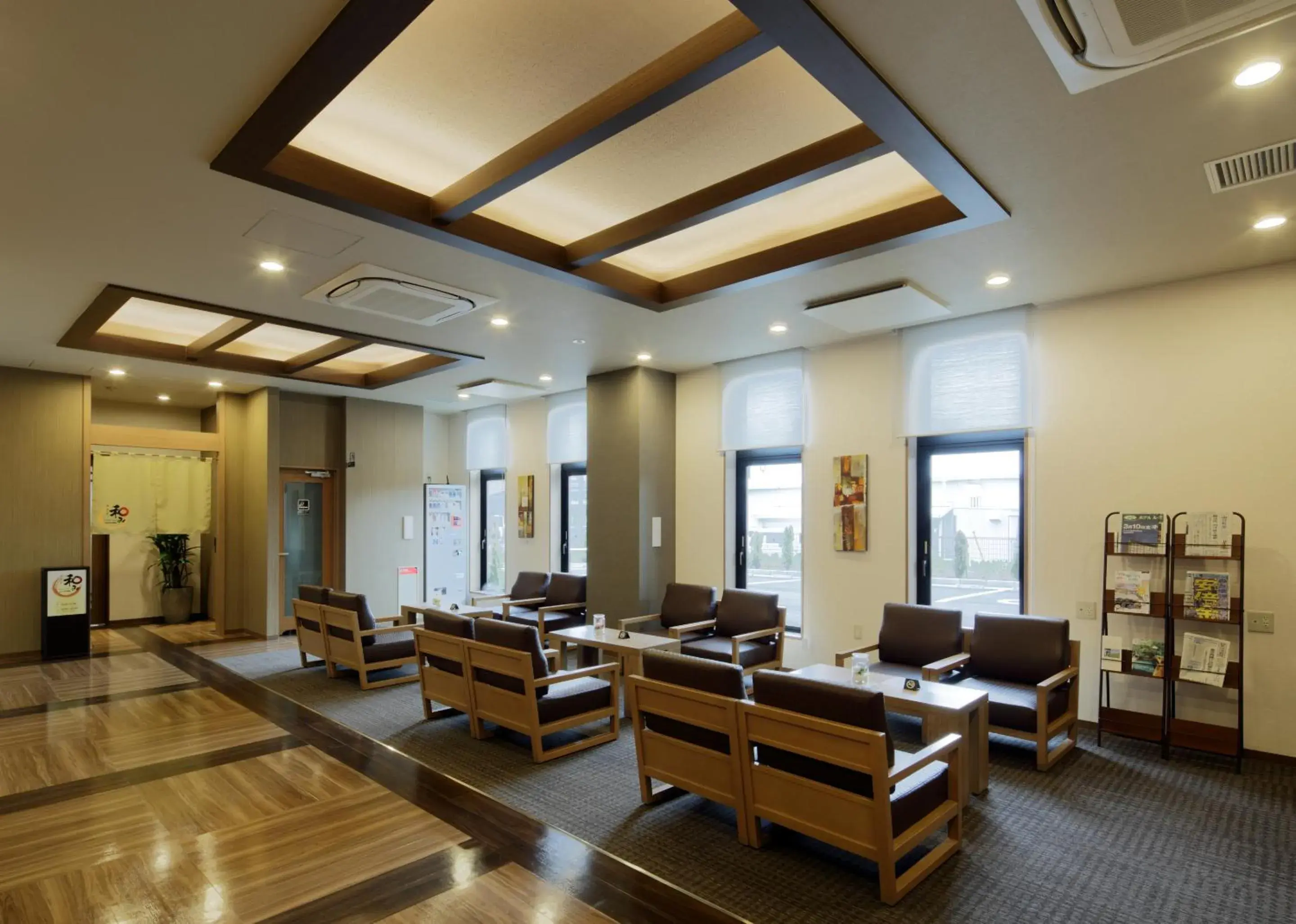 Lobby or reception in Hotel Route-Inn Ube Lobby or reception in Hotel Route-Inn Ube
