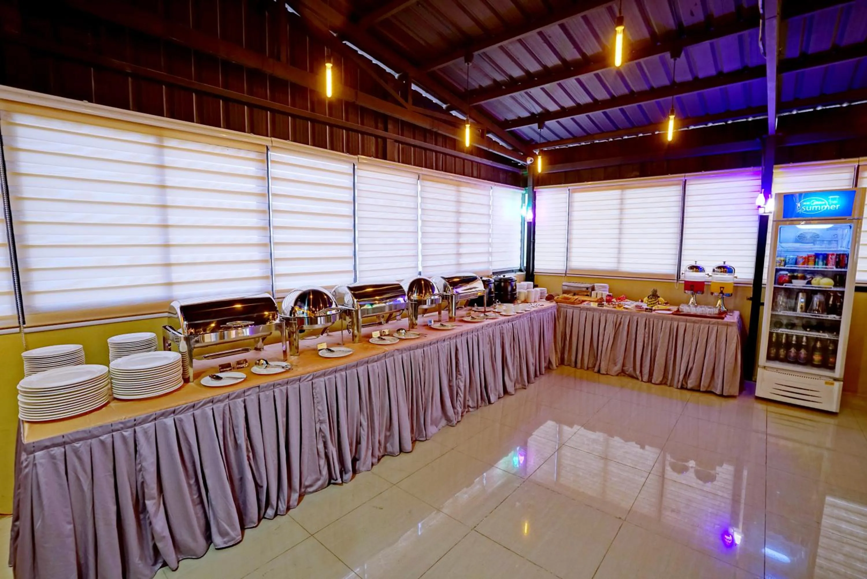 Buffet breakfast in The Hotel Nova