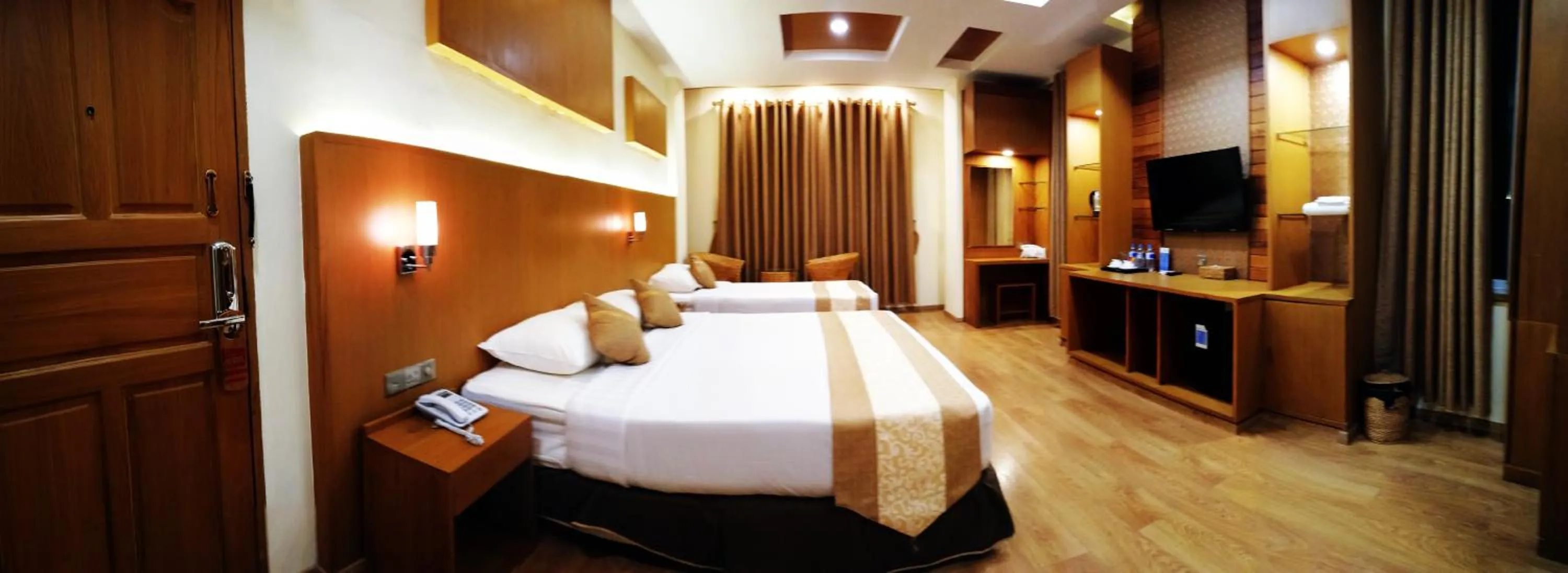 Coffee/tea facilities, Bed in The Hotel Nova