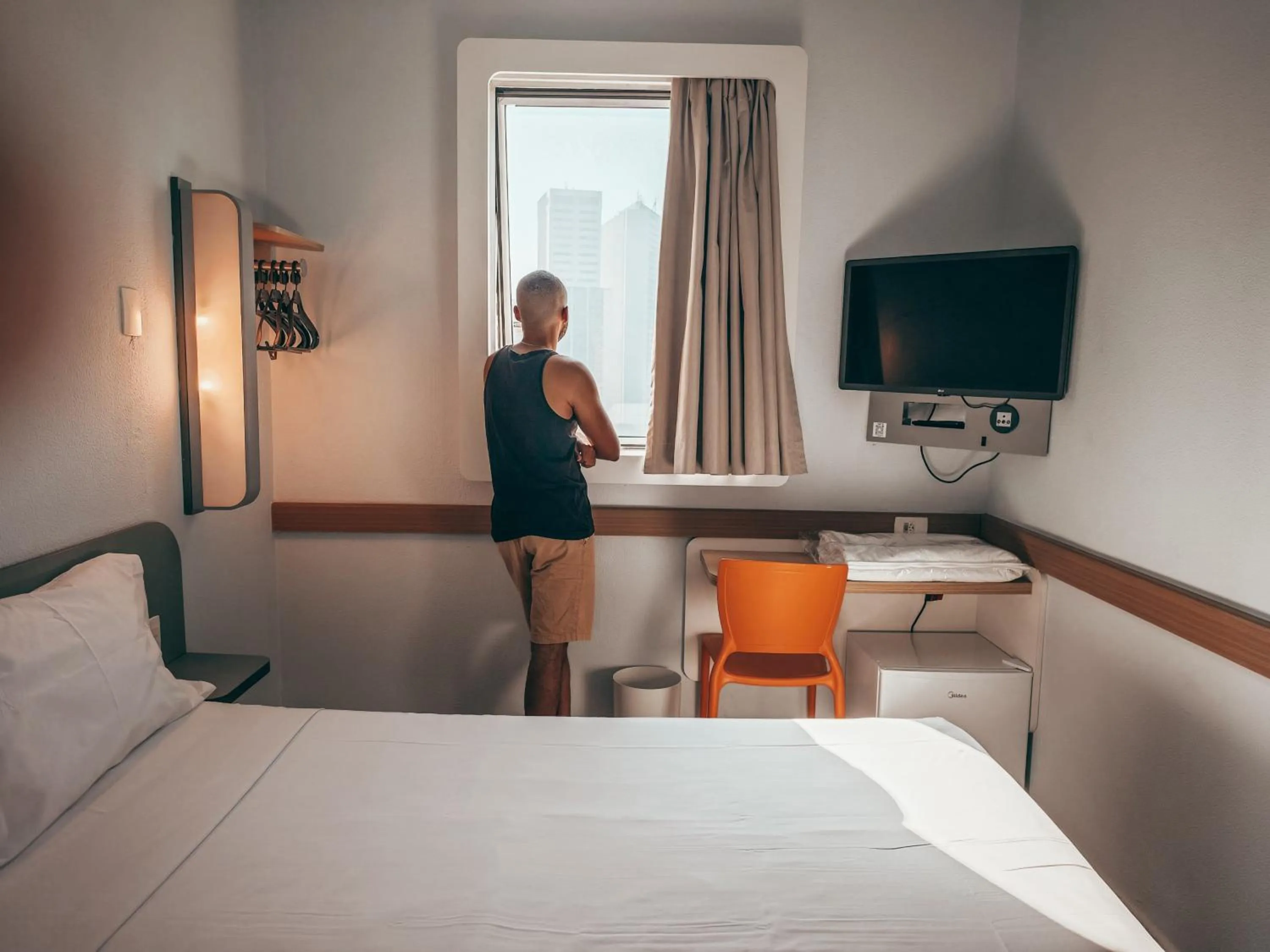 Bed in ibis budget Rio de Janeiro Centro