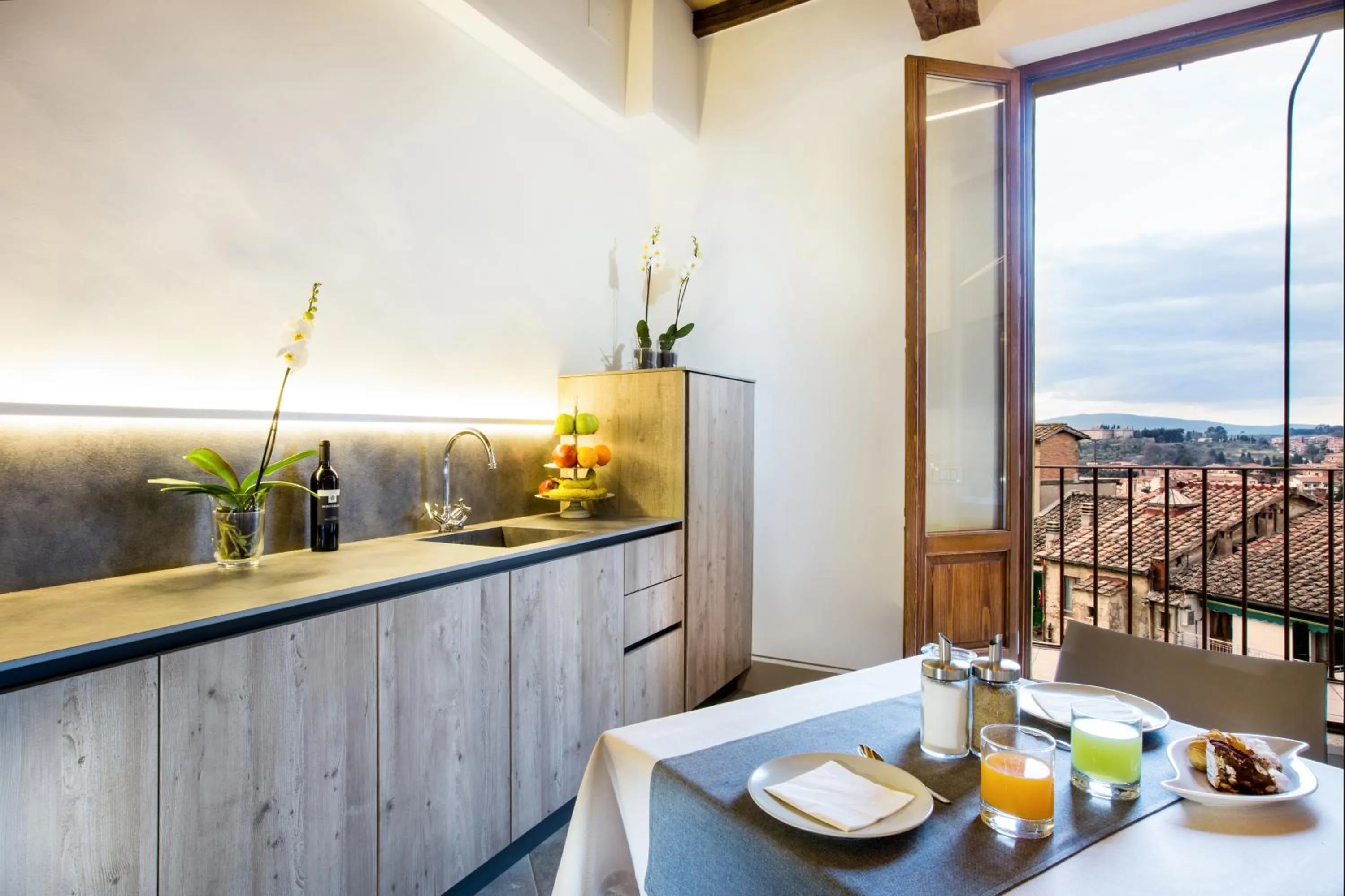 Communal lounge/ TV room in B&B il Barbero