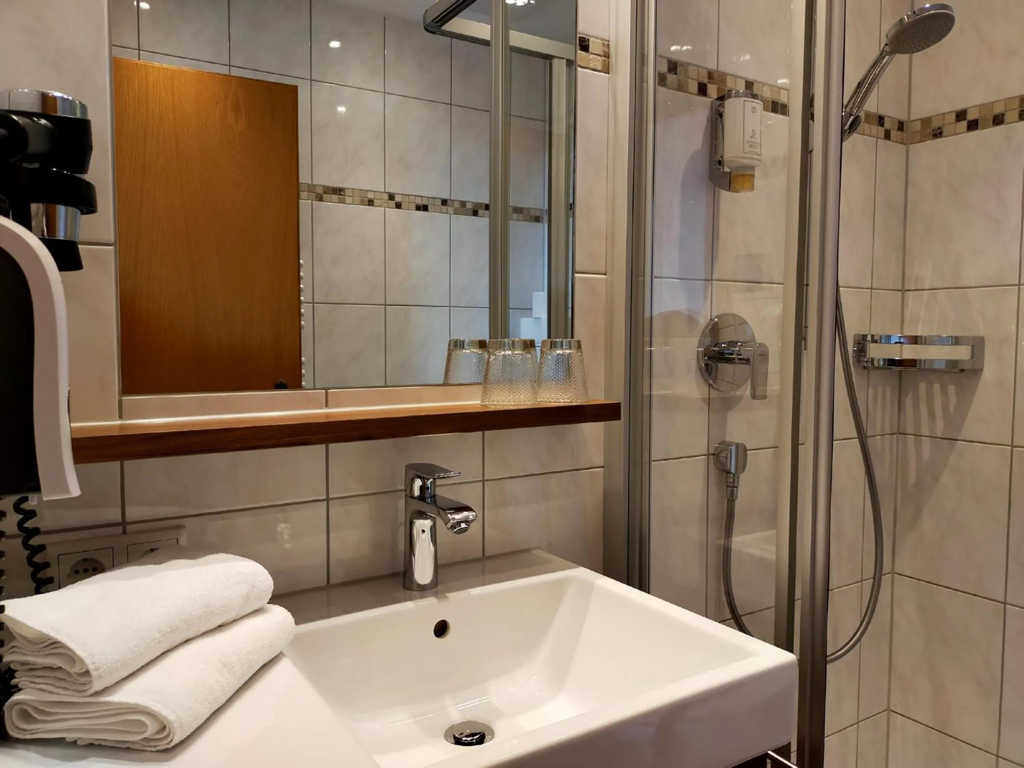 Bathroom in Pension Edelweiss