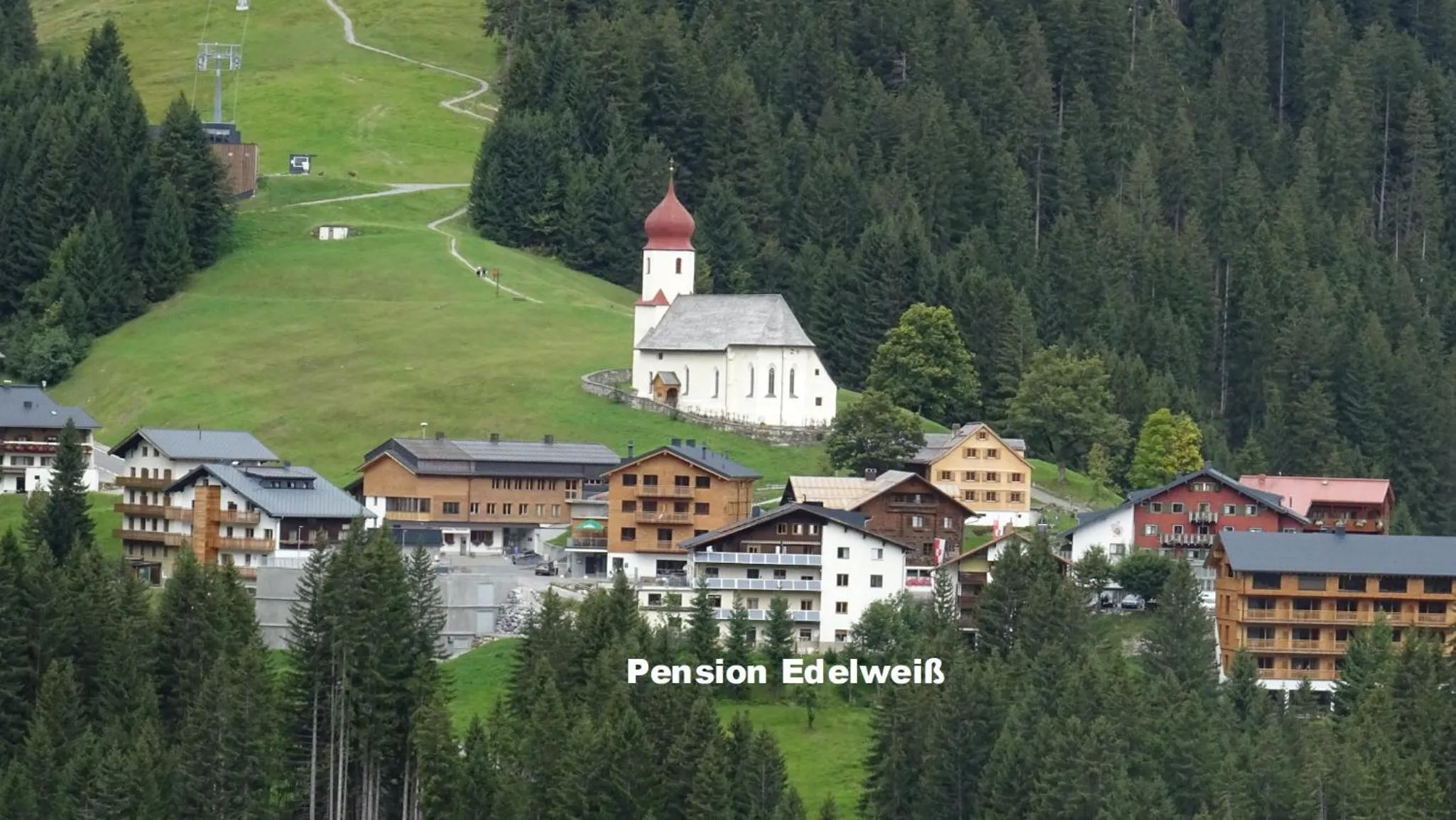 Property building in Pension Edelweiss
