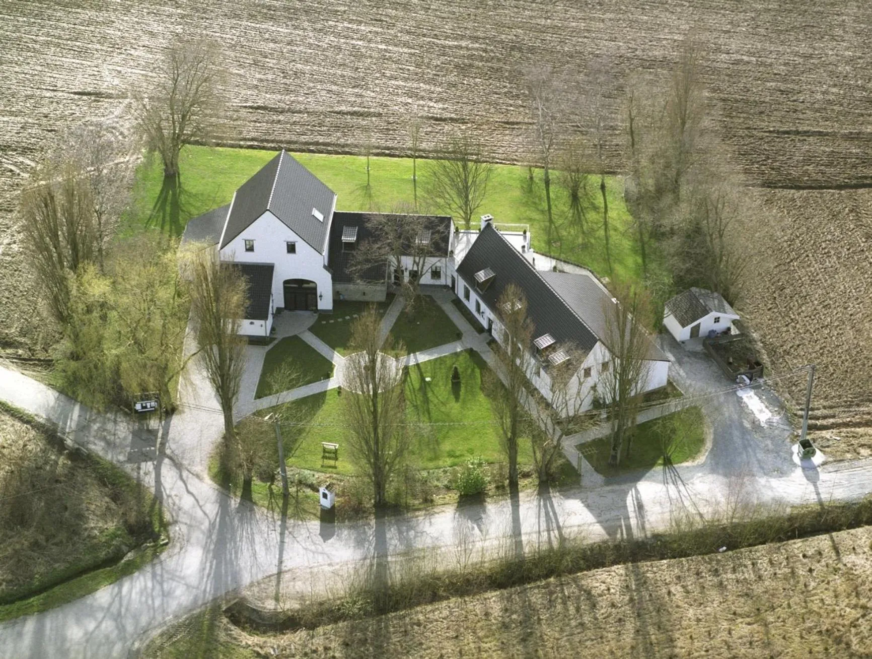 Bird's eye view in Hostellerie au Coeur du Spinois