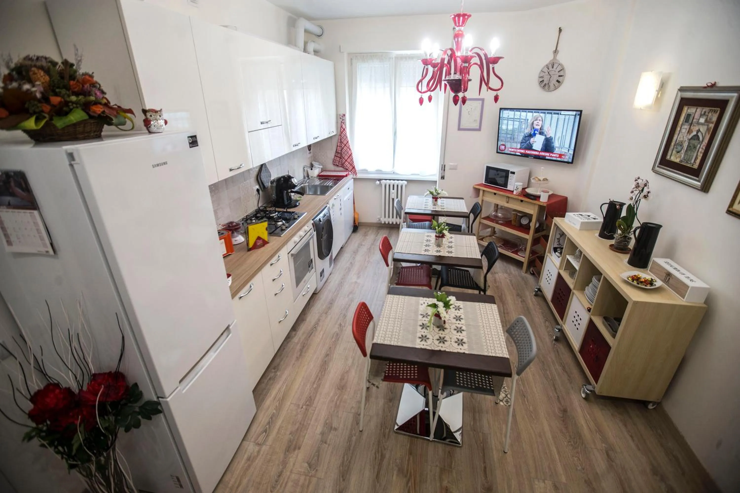 Communal lounge/ TV room in A Casa di Benny