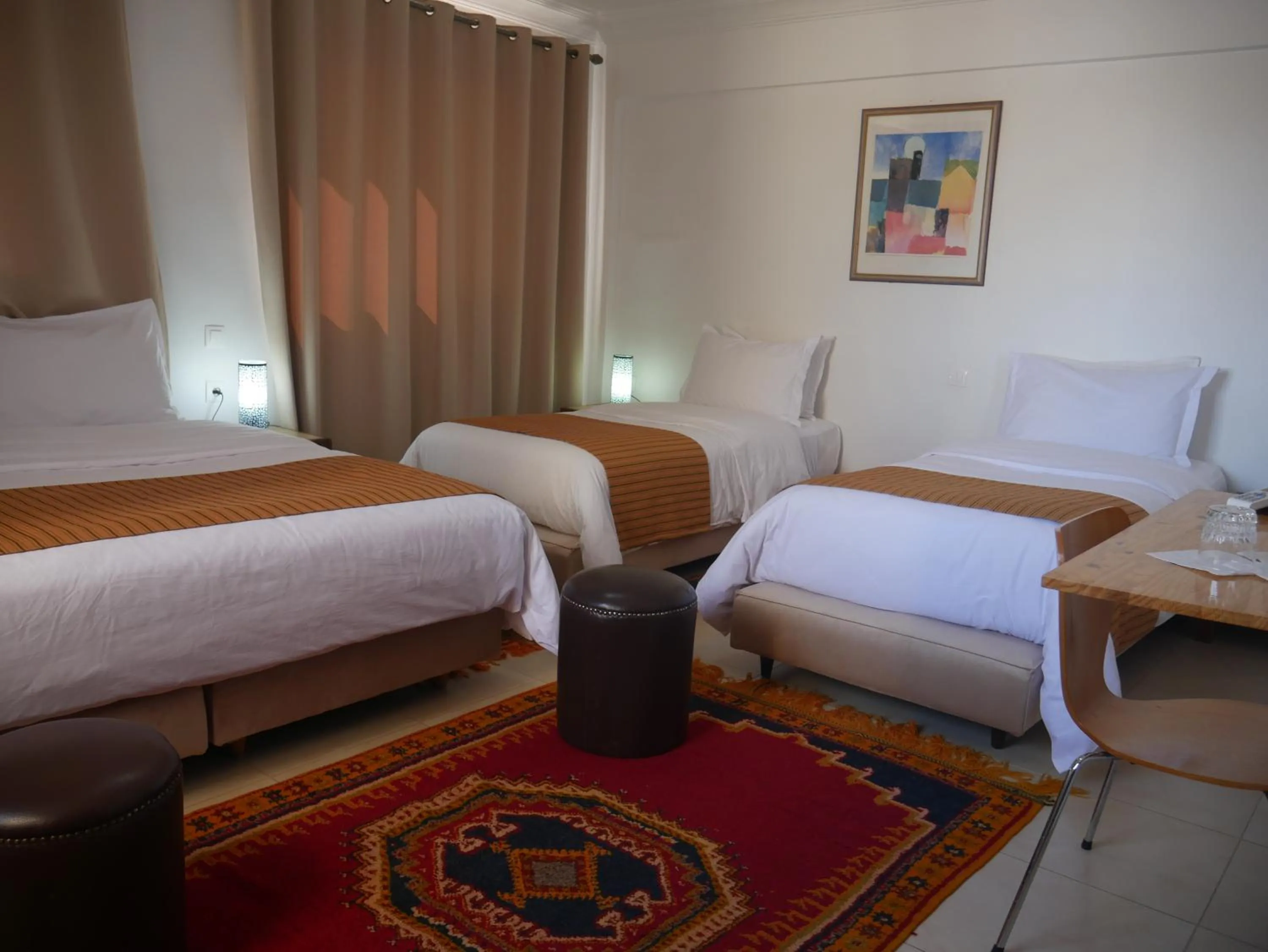 Bed in Rose Valley Hotel