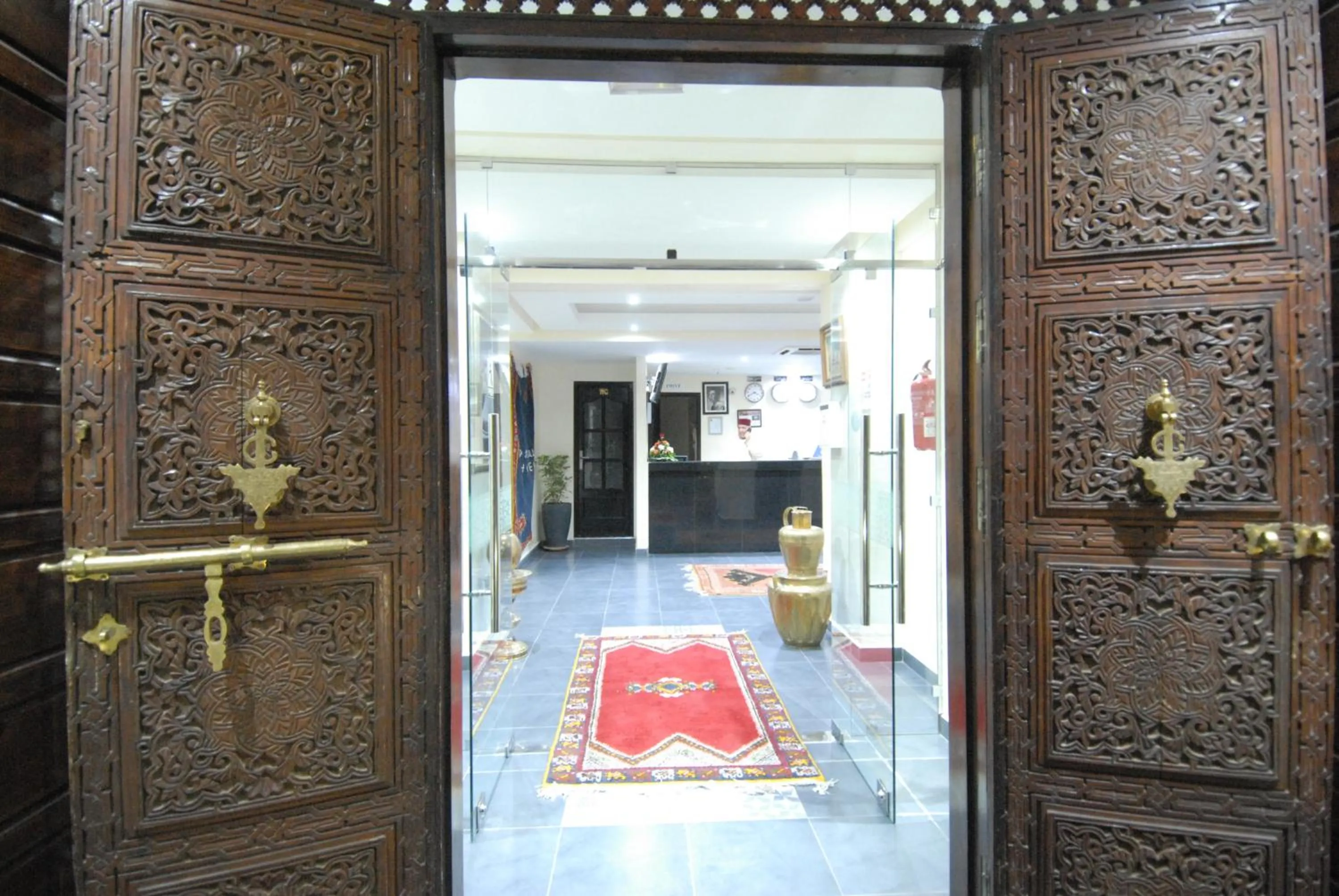 Facade/entrance in Rose Valley Hotel