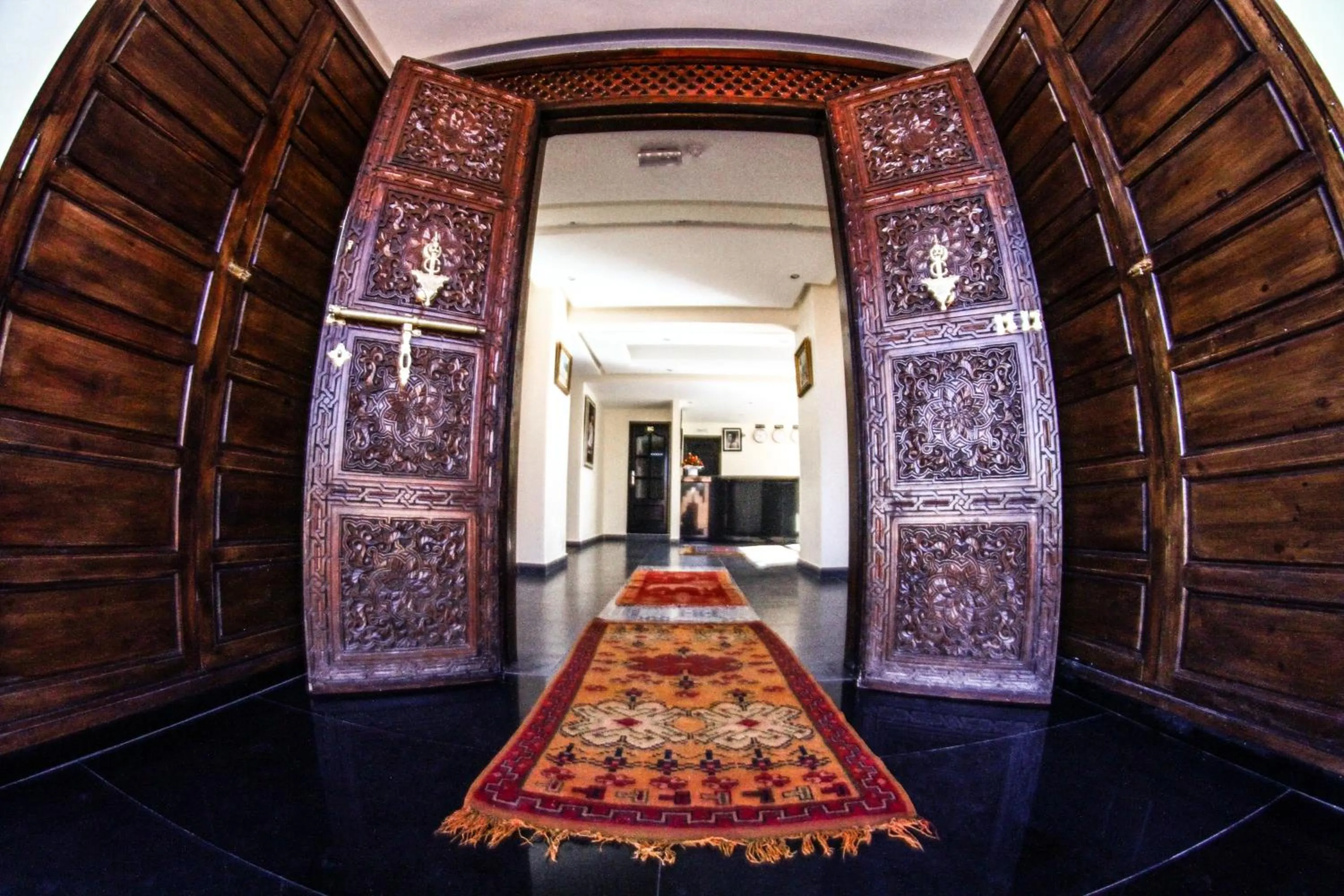 Facade/entrance in Rose Valley Hotel