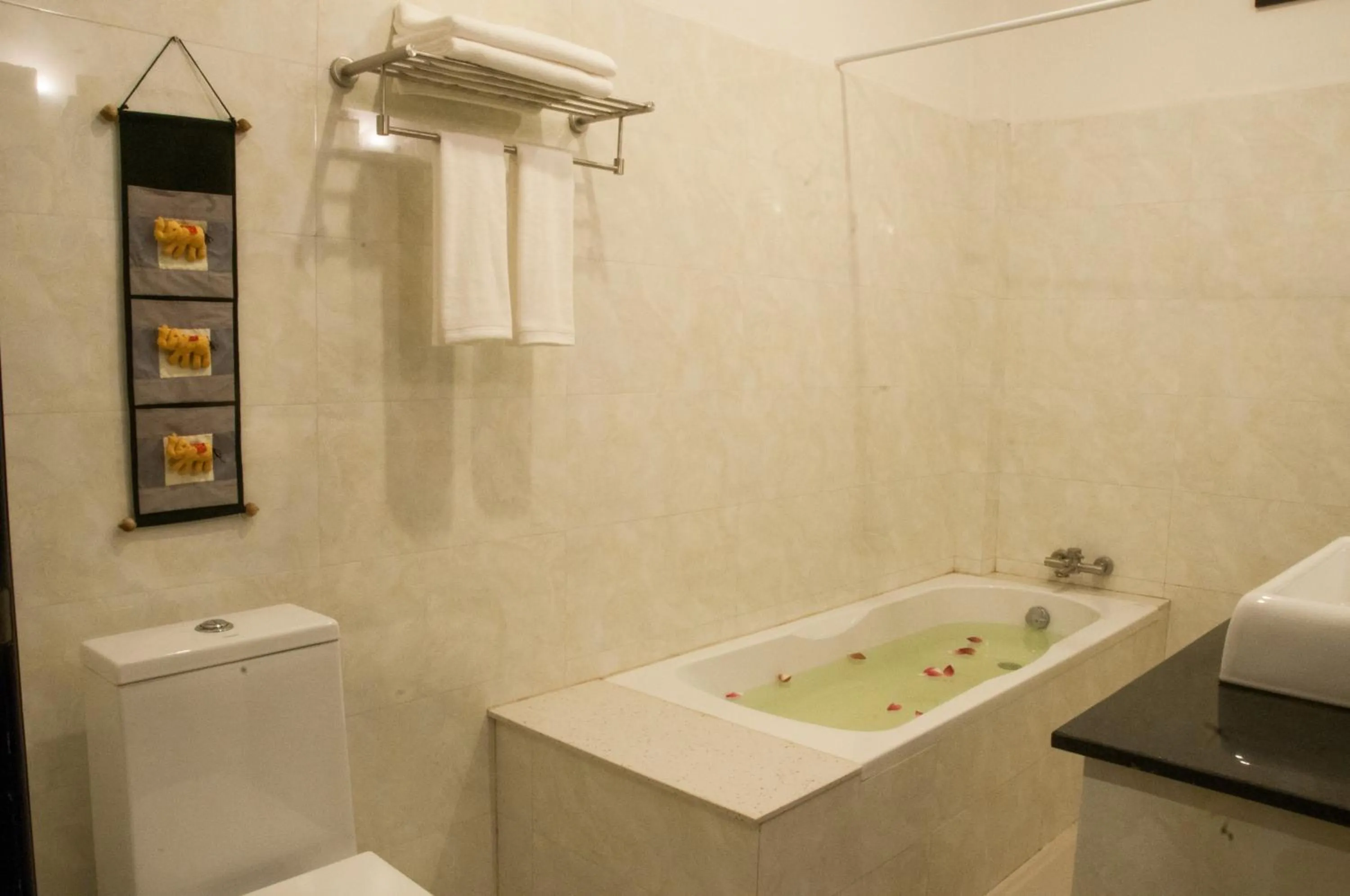 Bathroom in Private Boutique Home with Pool, The Fin Angkor Boutique