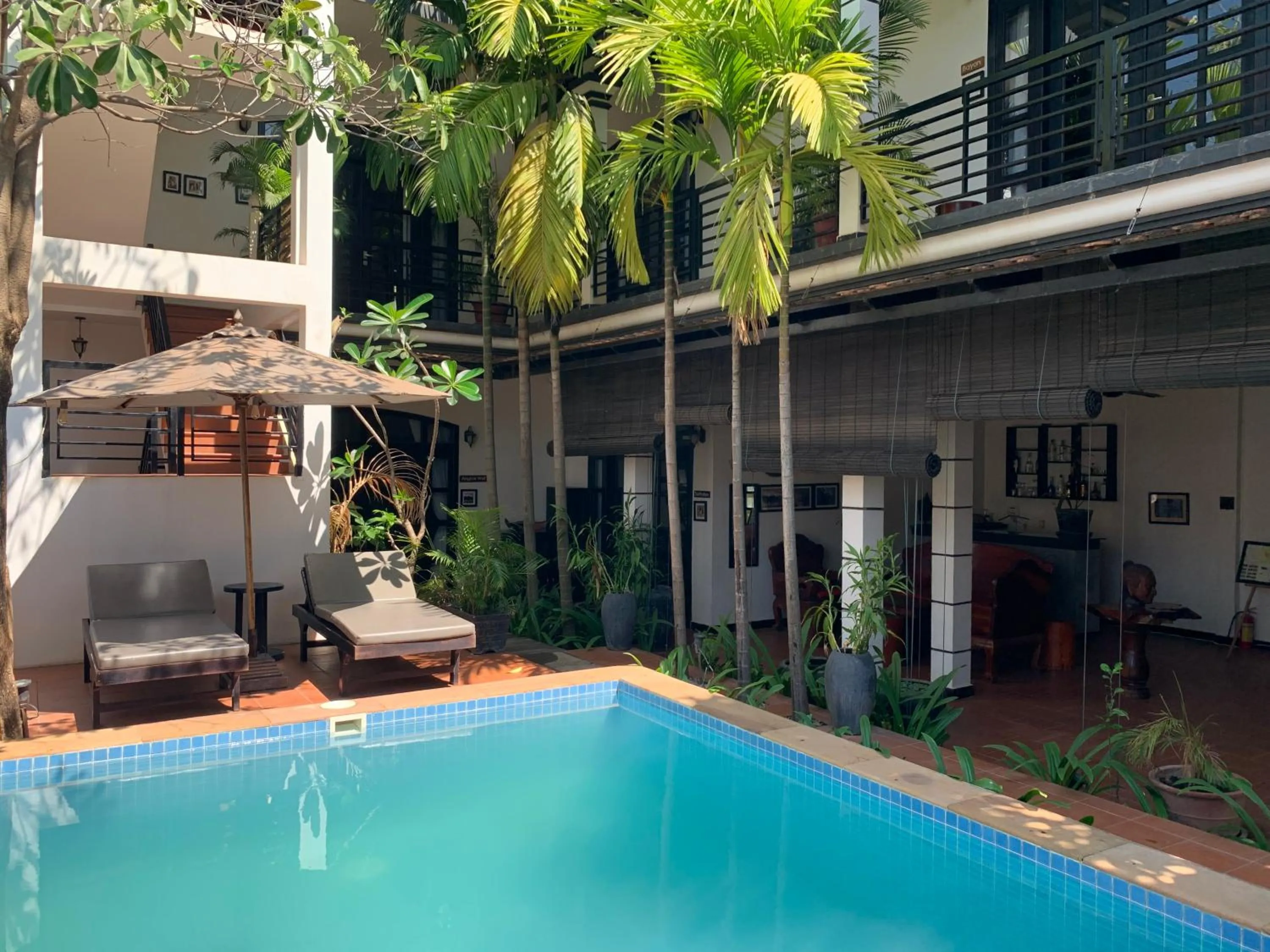 Swimming pool in Private Boutique Home with Pool, The Fin Angkor Boutique