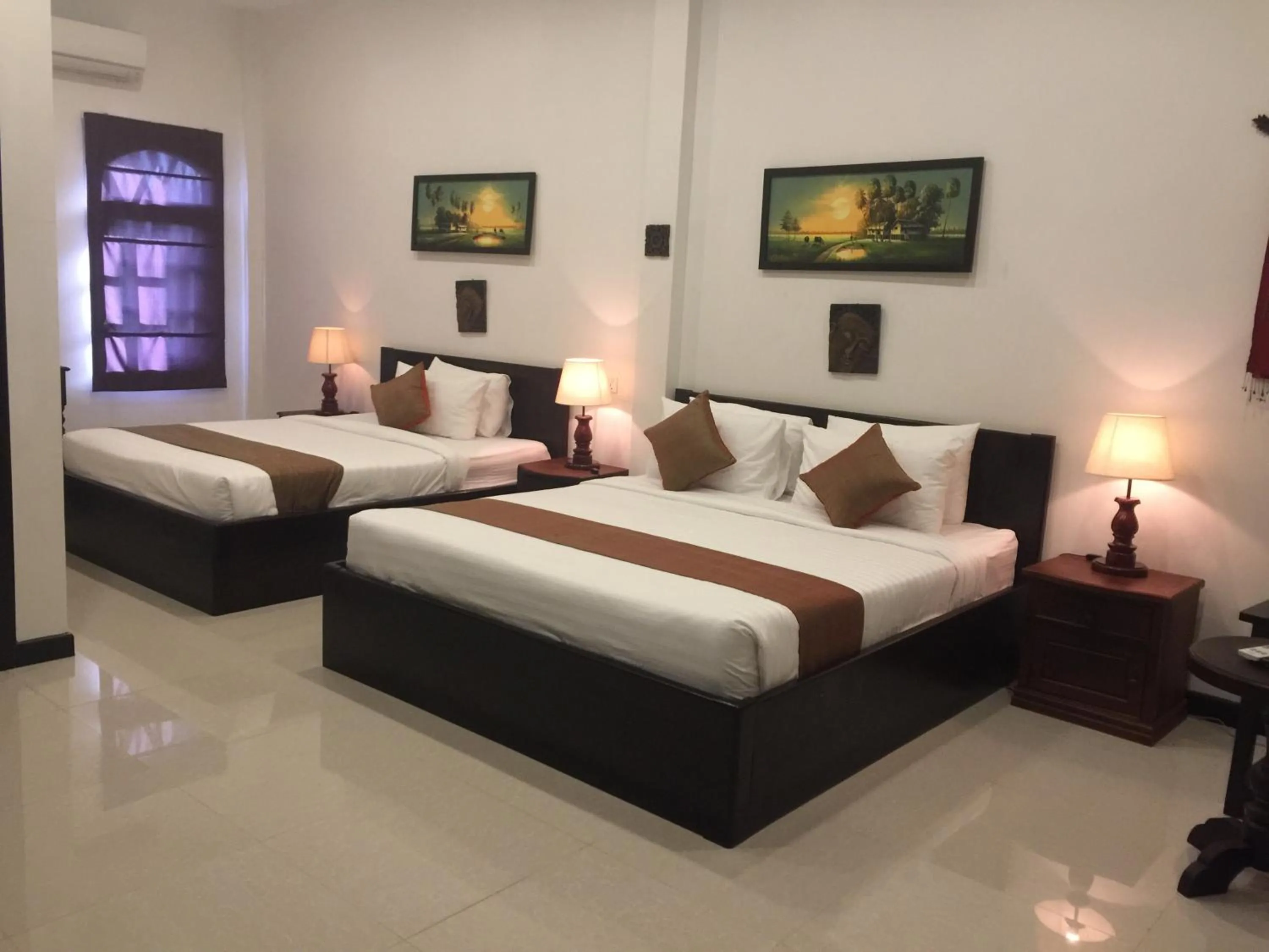 Bed in Private Boutique Home with Pool, The Fin Angkor Boutique