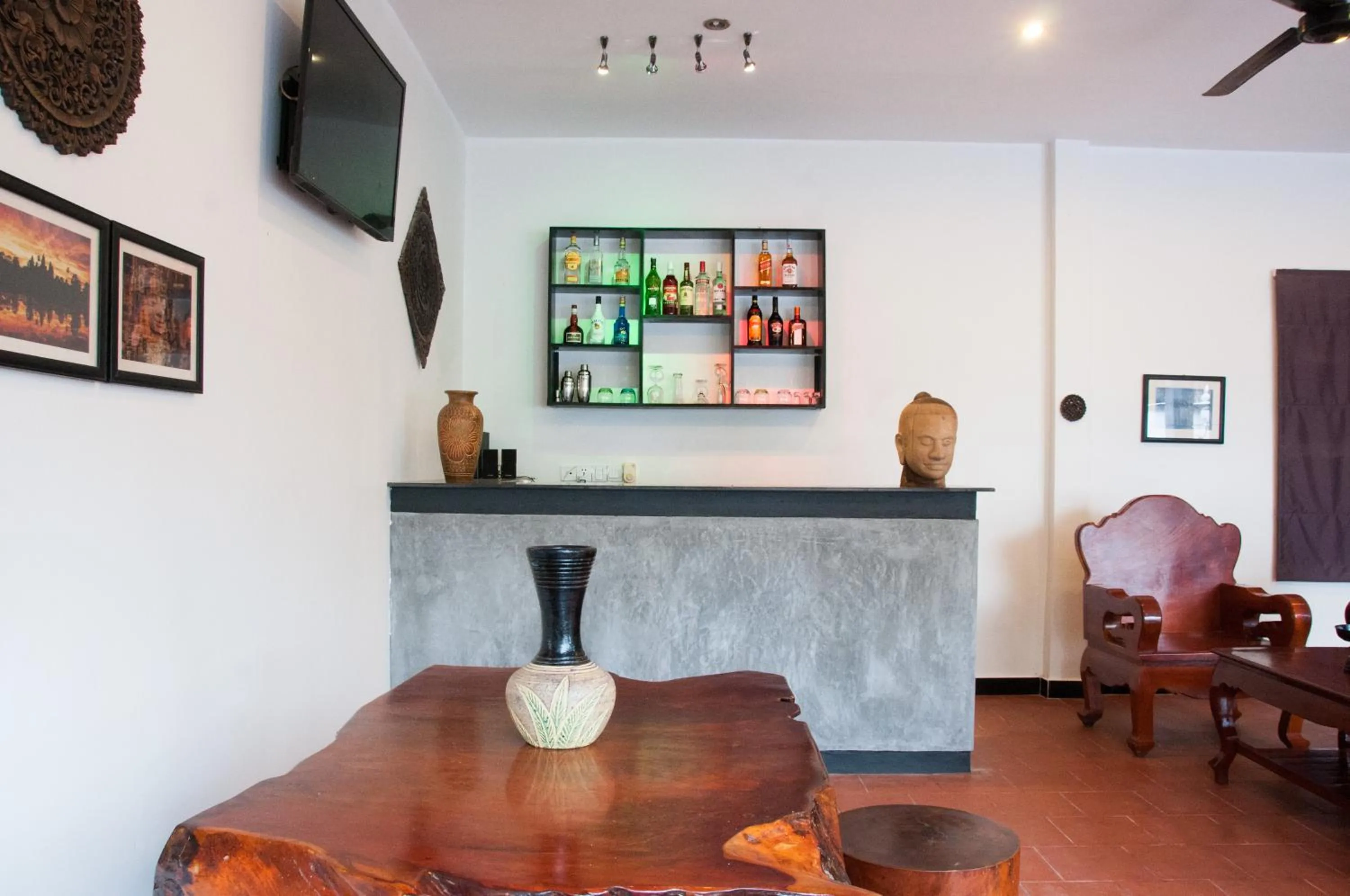 Lobby or reception in Private Boutique Home with Pool, The Fin Angkor Boutique