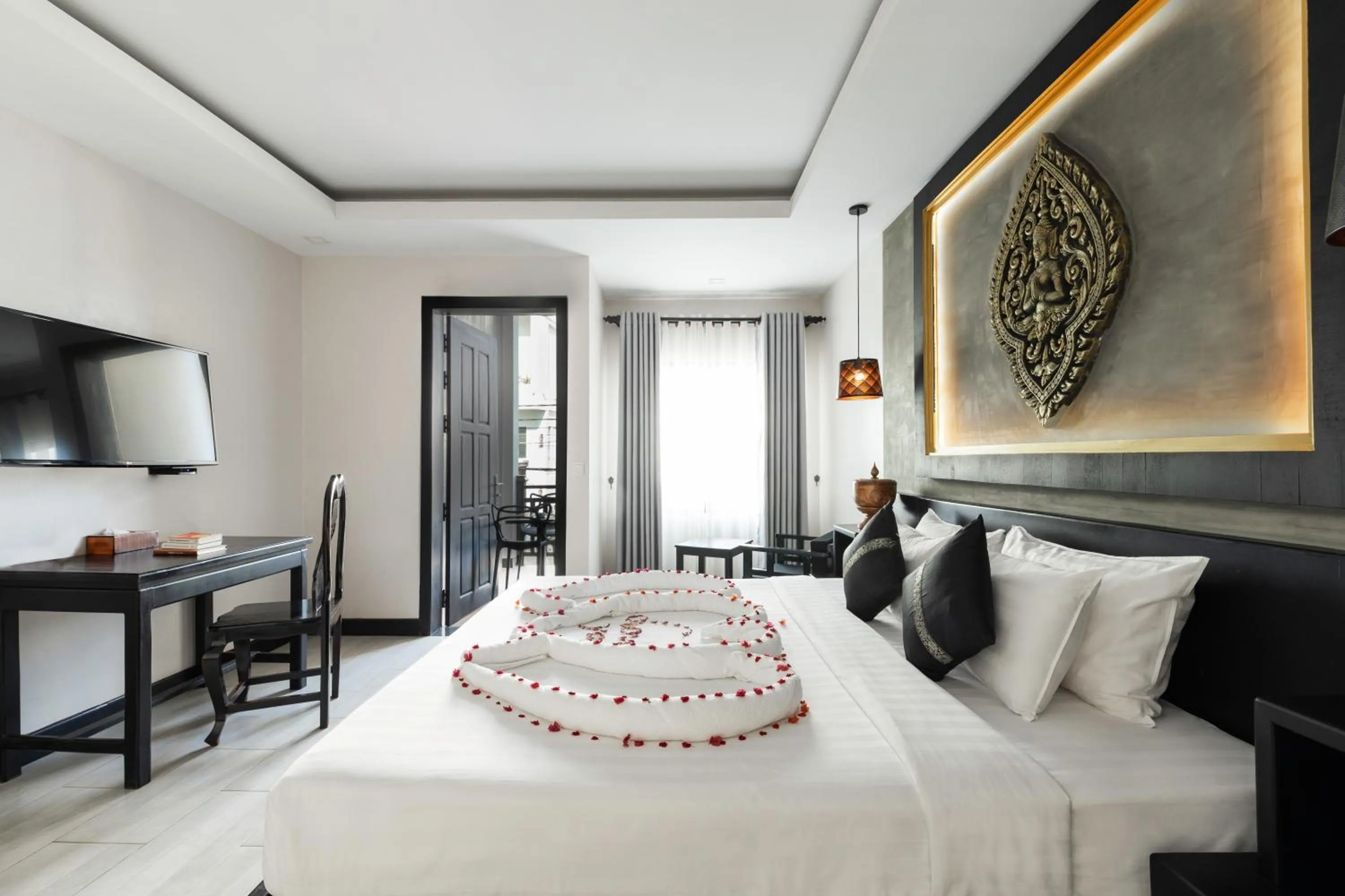 Bed in Peak Elite Boutique