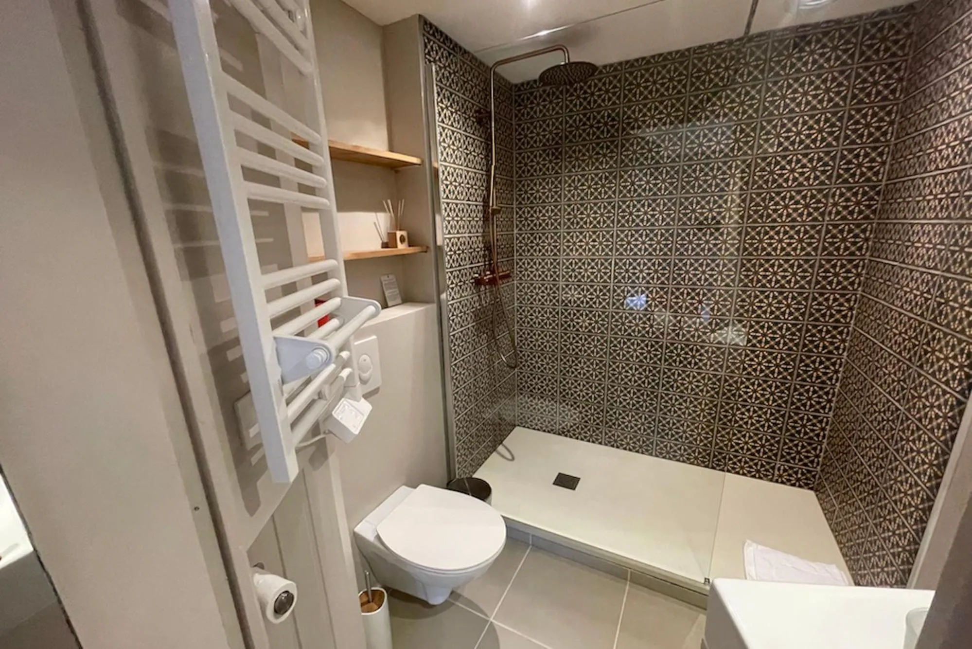 Bathroom in La Haute Flourie - bed and breakfast -chambres d'hôtes