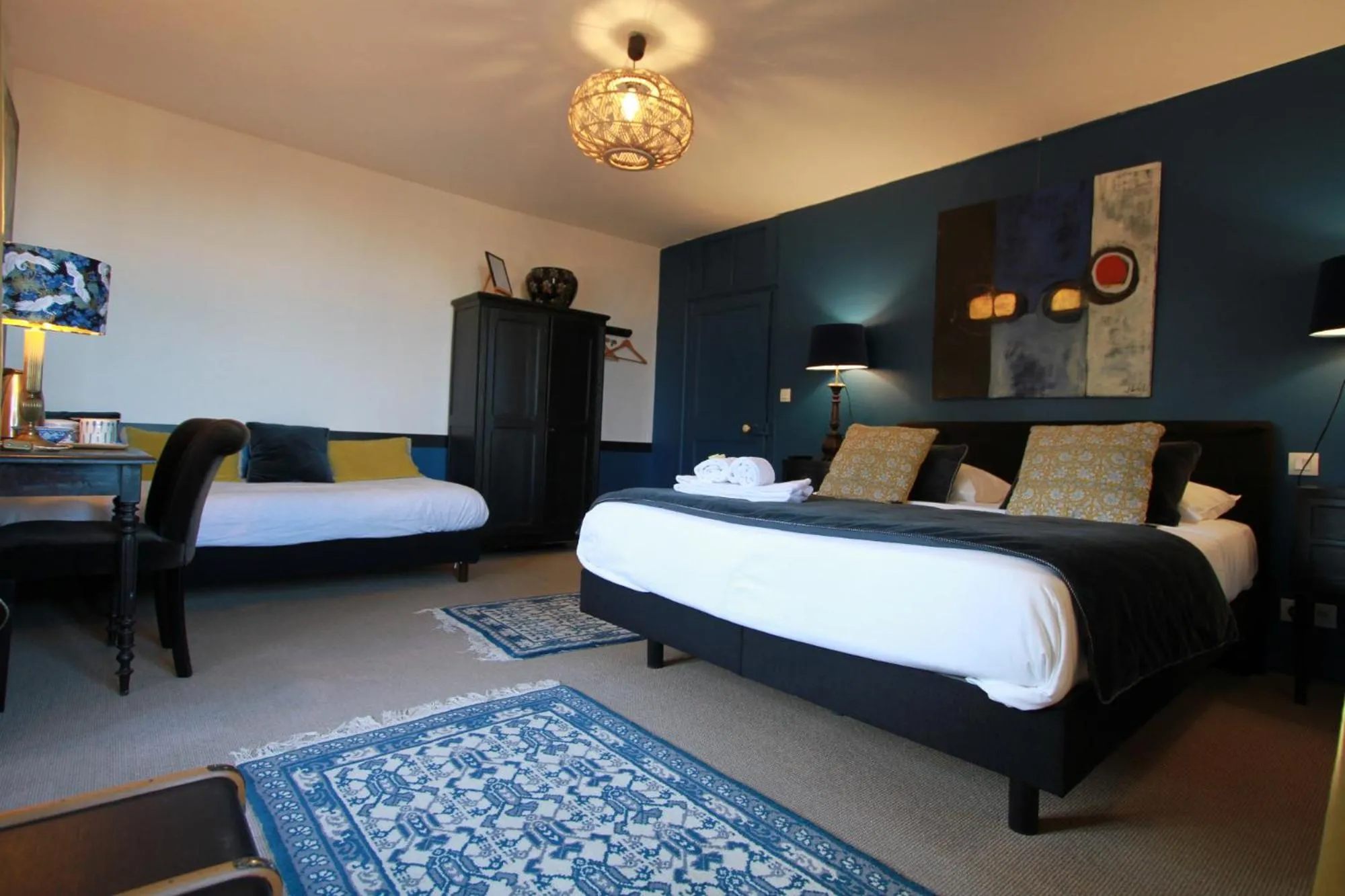 Bed in La Haute Flourie - bed and breakfast -chambres d'hôtes