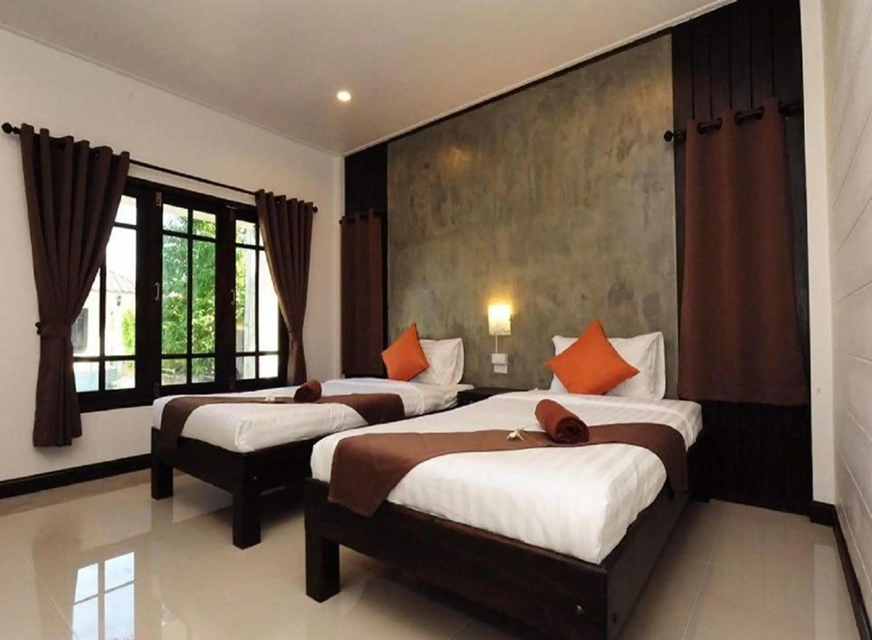 Deluxe Twin Room in Thanawong Pool Villa Deluxe Twin Room in Thanawong Pool Villa