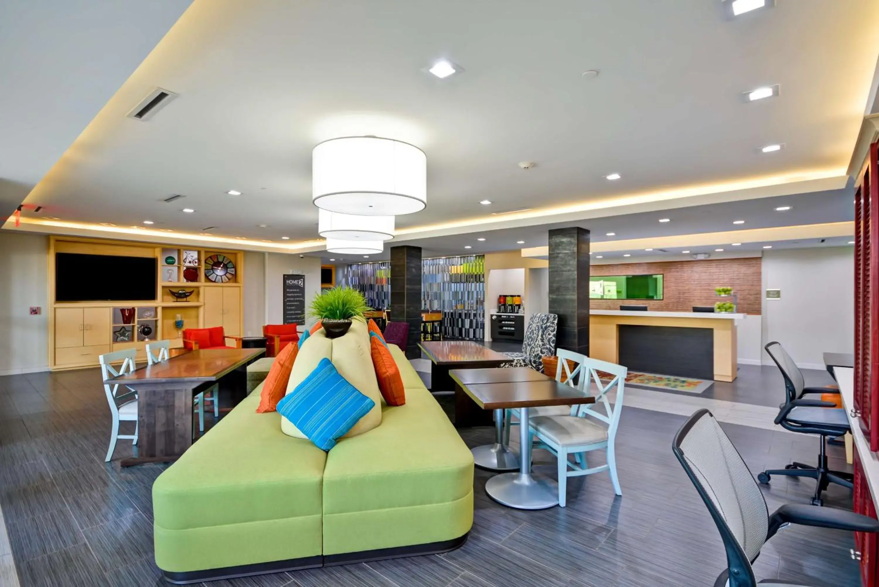 Lobby or reception in Home2 Suites By Hilton Fort Worth Southwest Cityview Lobby or reception in Home2 Suites By Hilton Fort Worth Southwest Cityview