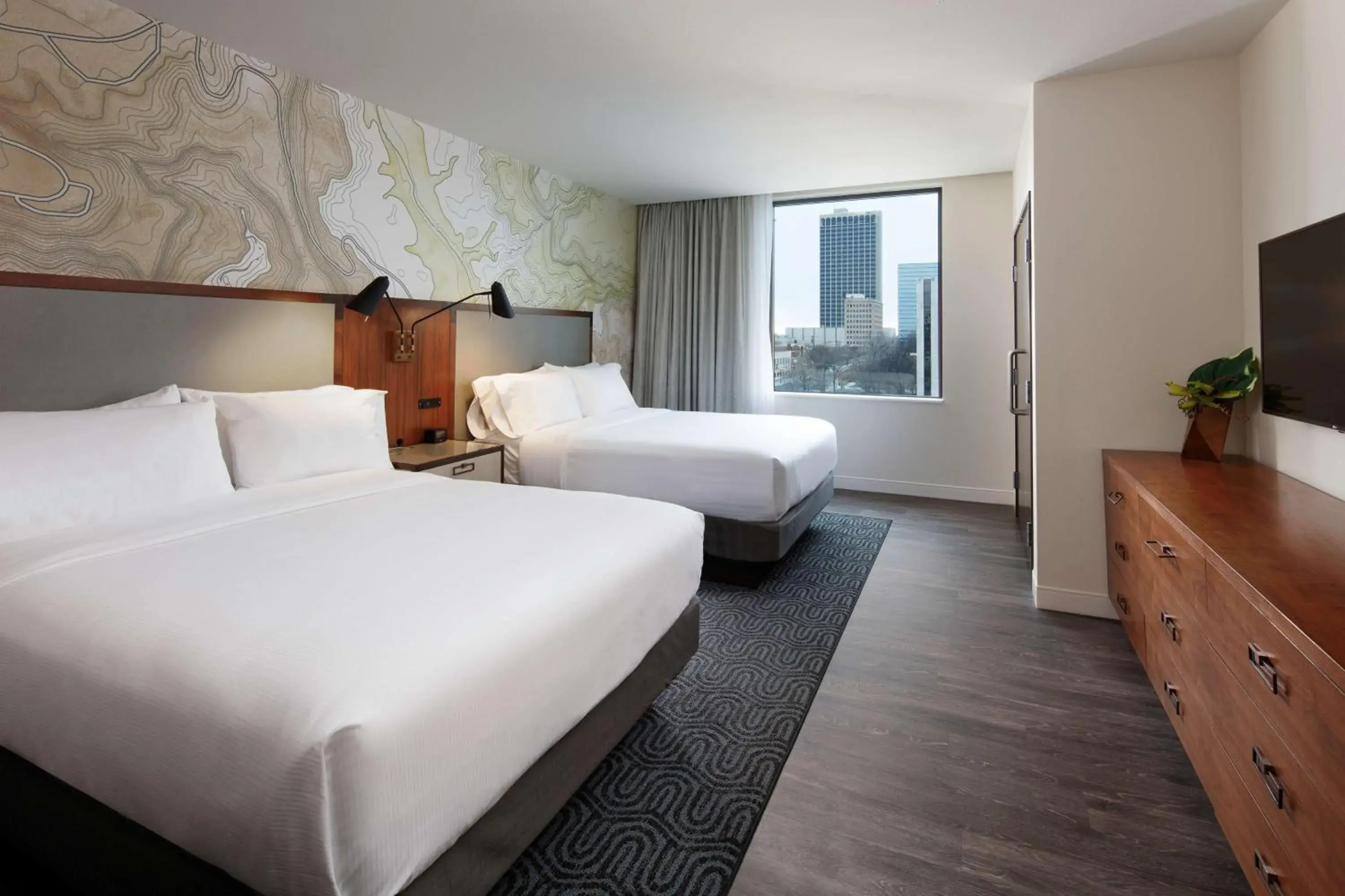 Bedroom, Bed in Embassy Suites Amarillo Downtown Bedroom, Bed in Embassy Suites Amarillo Downtown