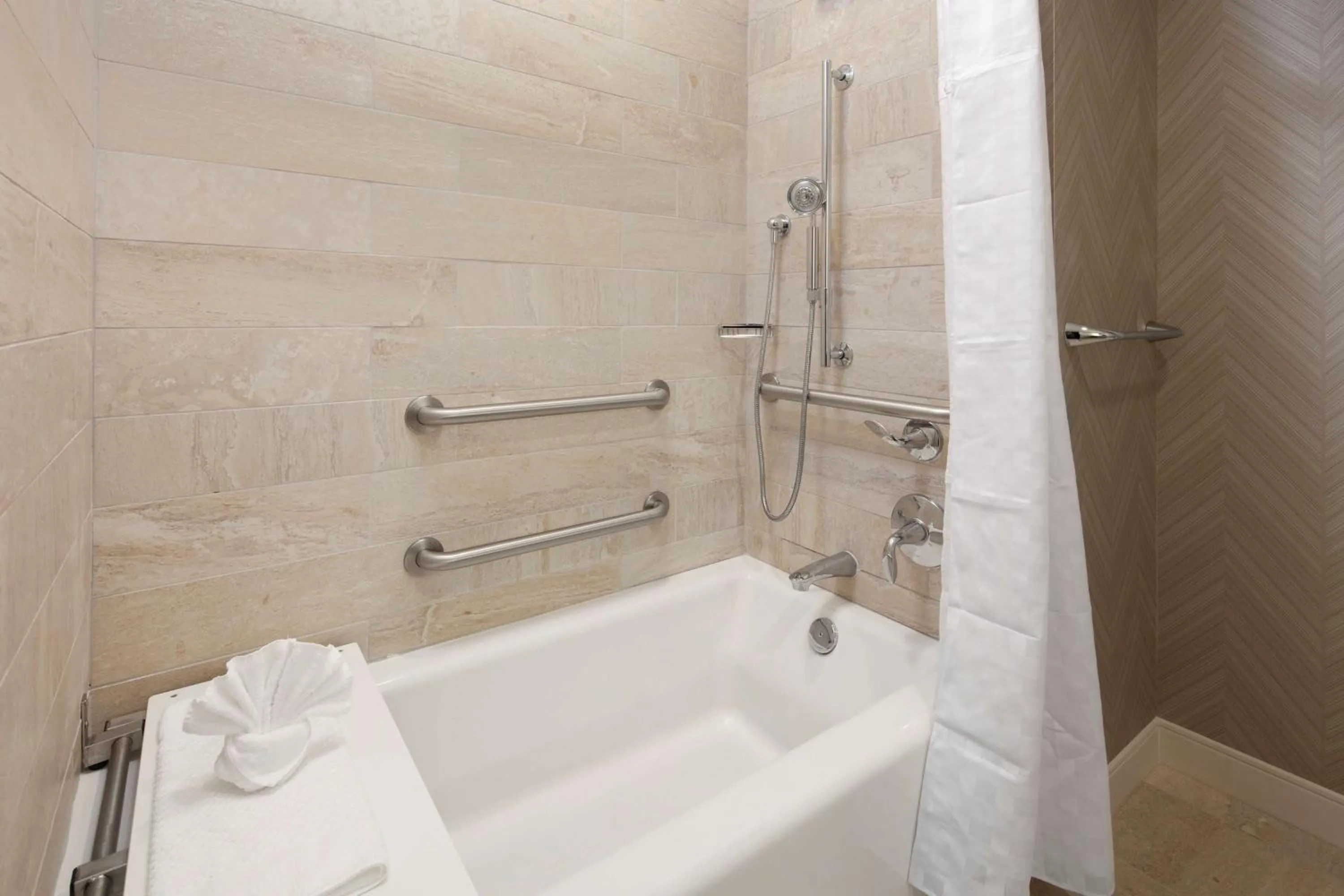 Bathroom in Embassy Suites Amarillo Downtown