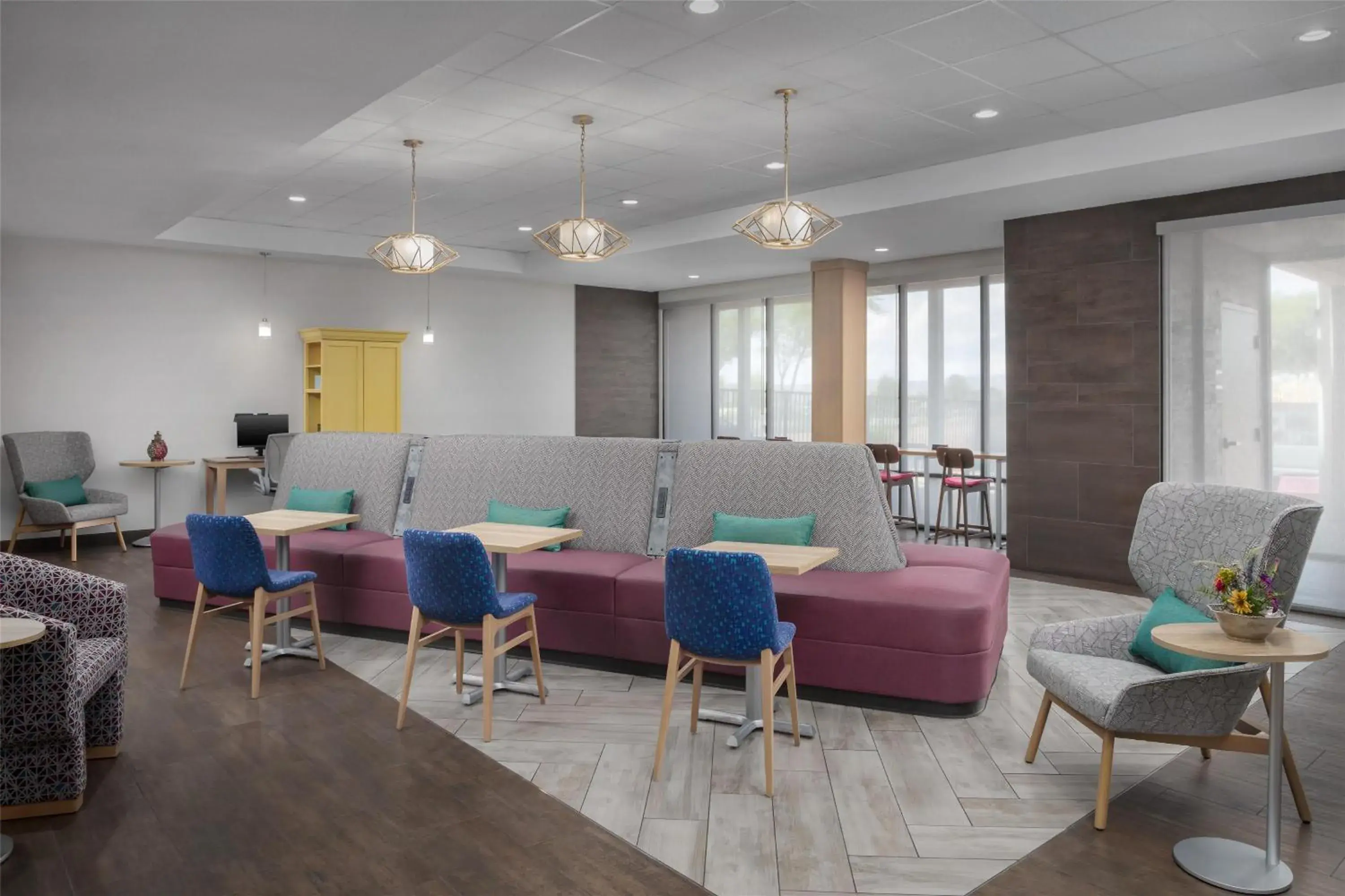 Lobby or reception in Home2 Suites By Hilton Las Cruces Lobby or reception in Home2 Suites By Hilton Las Cruces