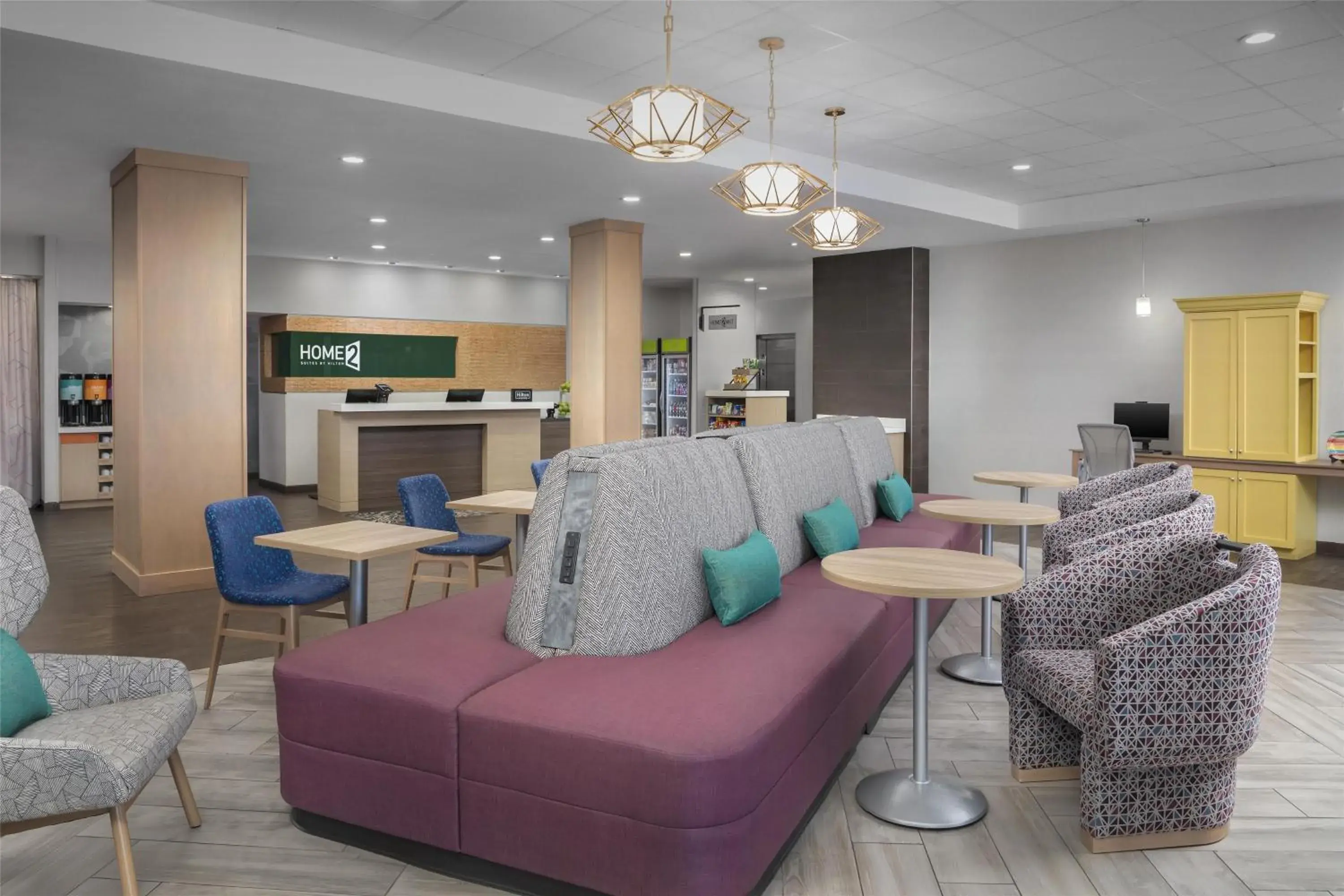 Lobby or reception in Home2 Suites By Hilton Las Cruces Lobby or reception in Home2 Suites By Hilton Las Cruces