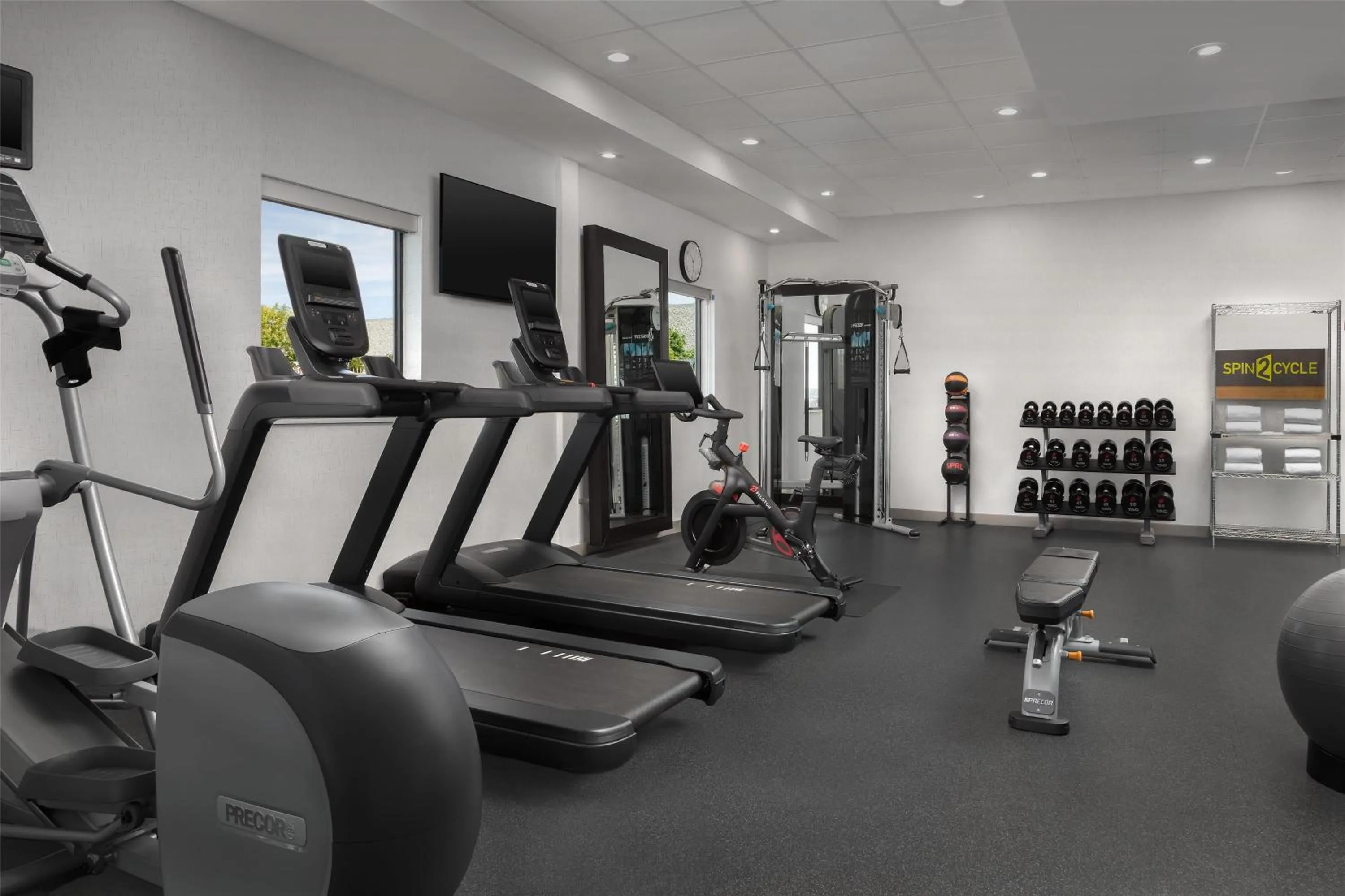 Fitness centre/facilities in Home2 Suites By Hilton Las Cruces
