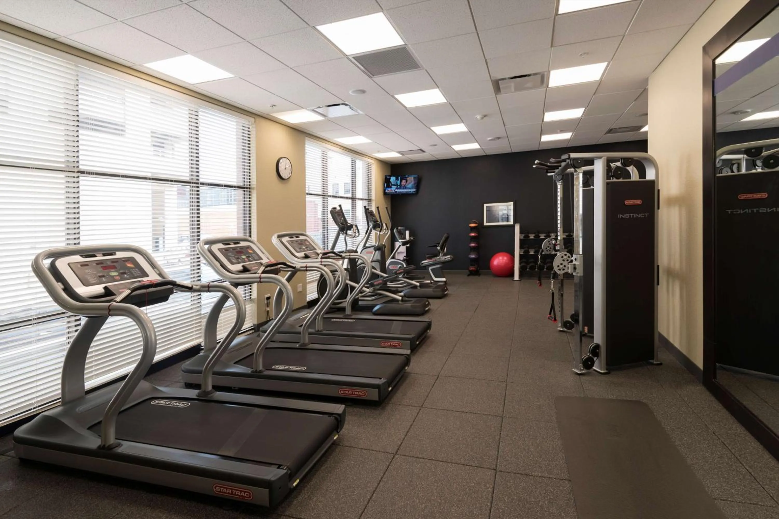 Fitness centre/facilities in Hampton Inn & Suites Tulsa Downtown, Ok