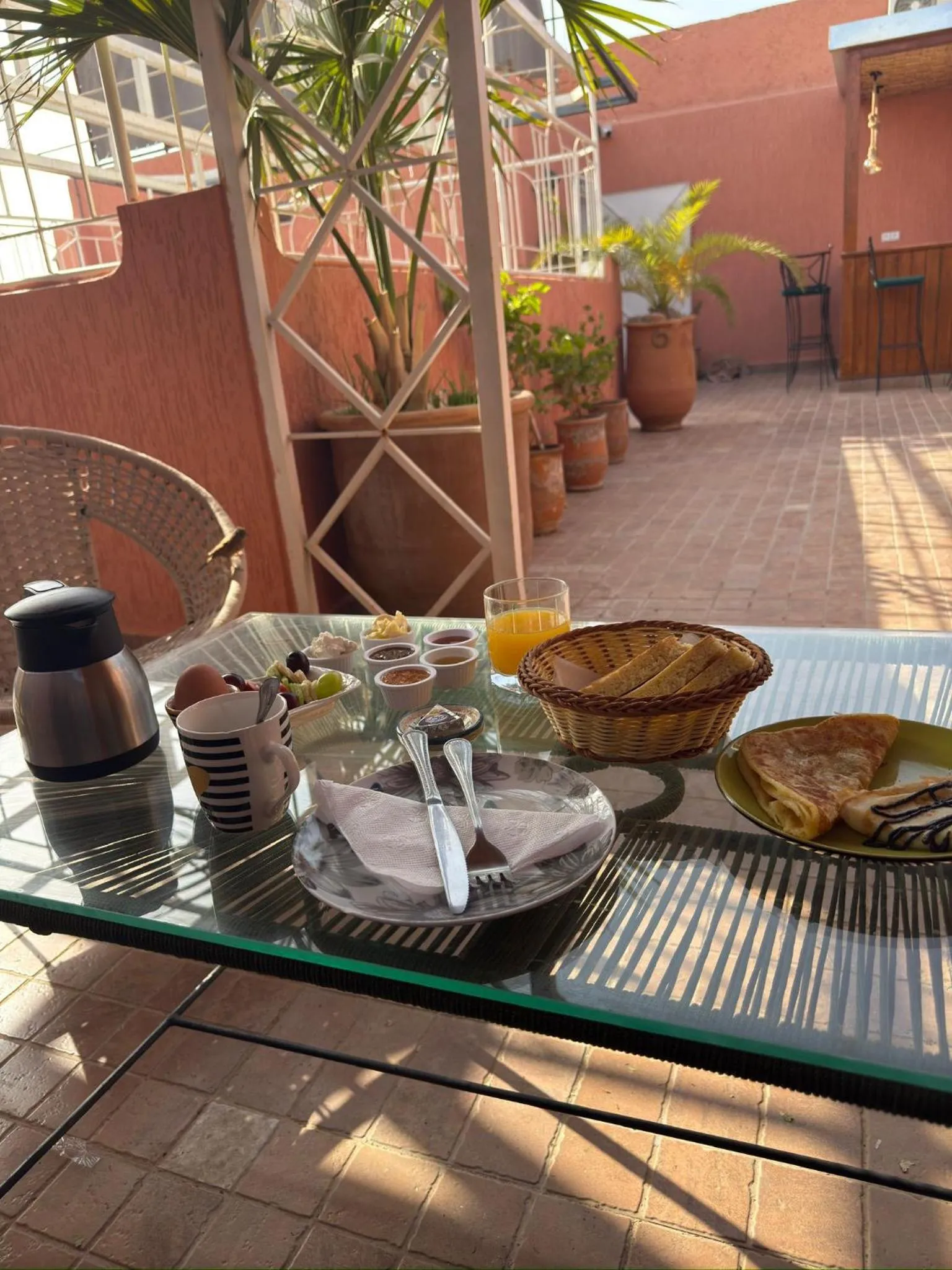 Food in Riad Dihya