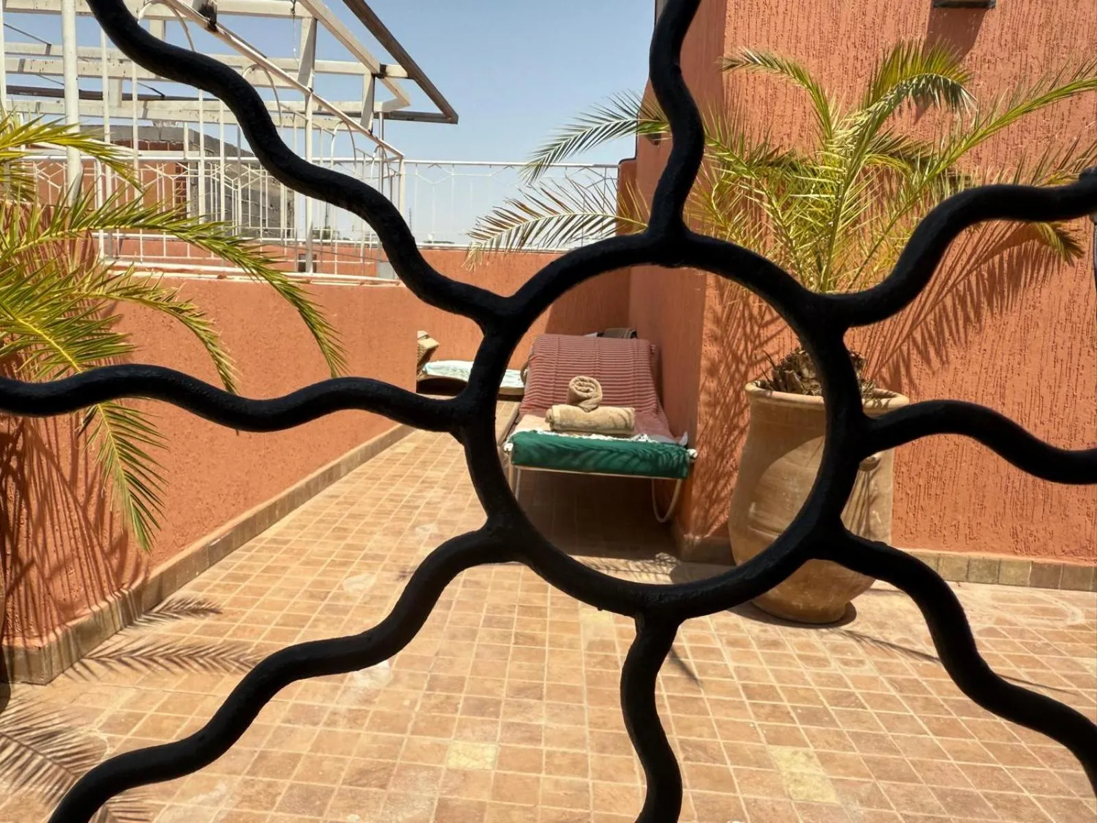 Patio in Riad Dihya