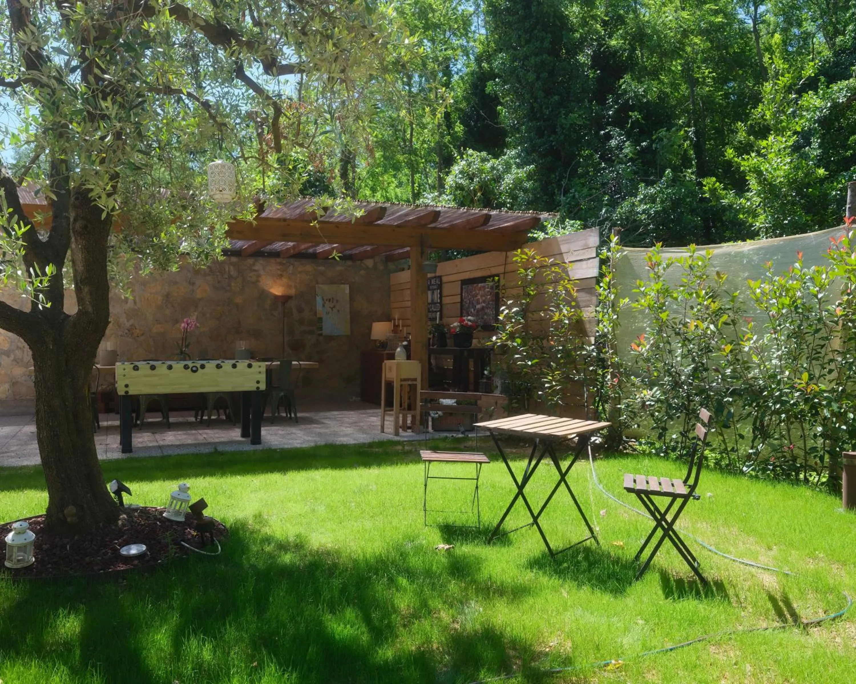 Garden in Casal di Peppe B&B