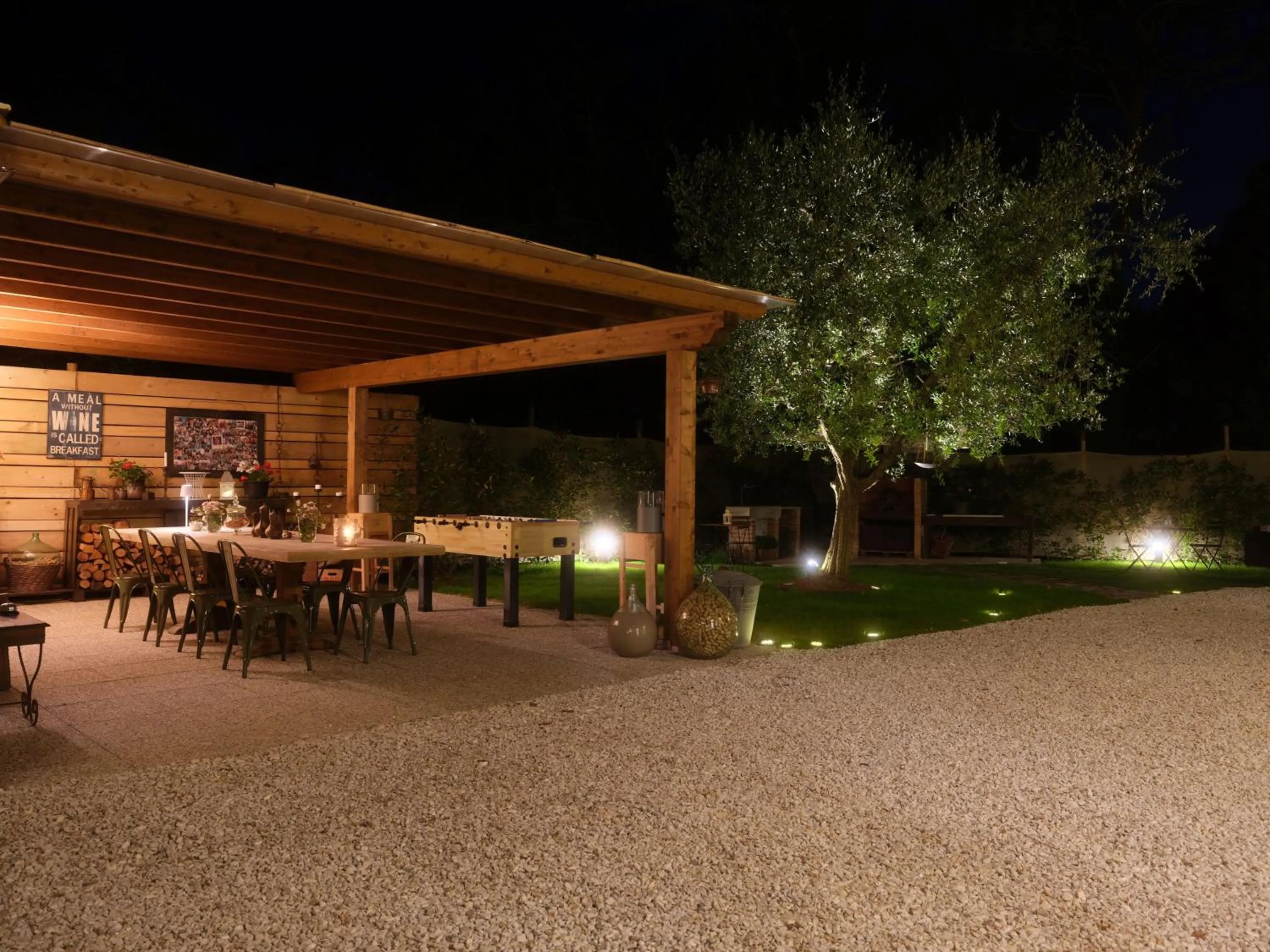 Garden in Casal di Peppe B&B