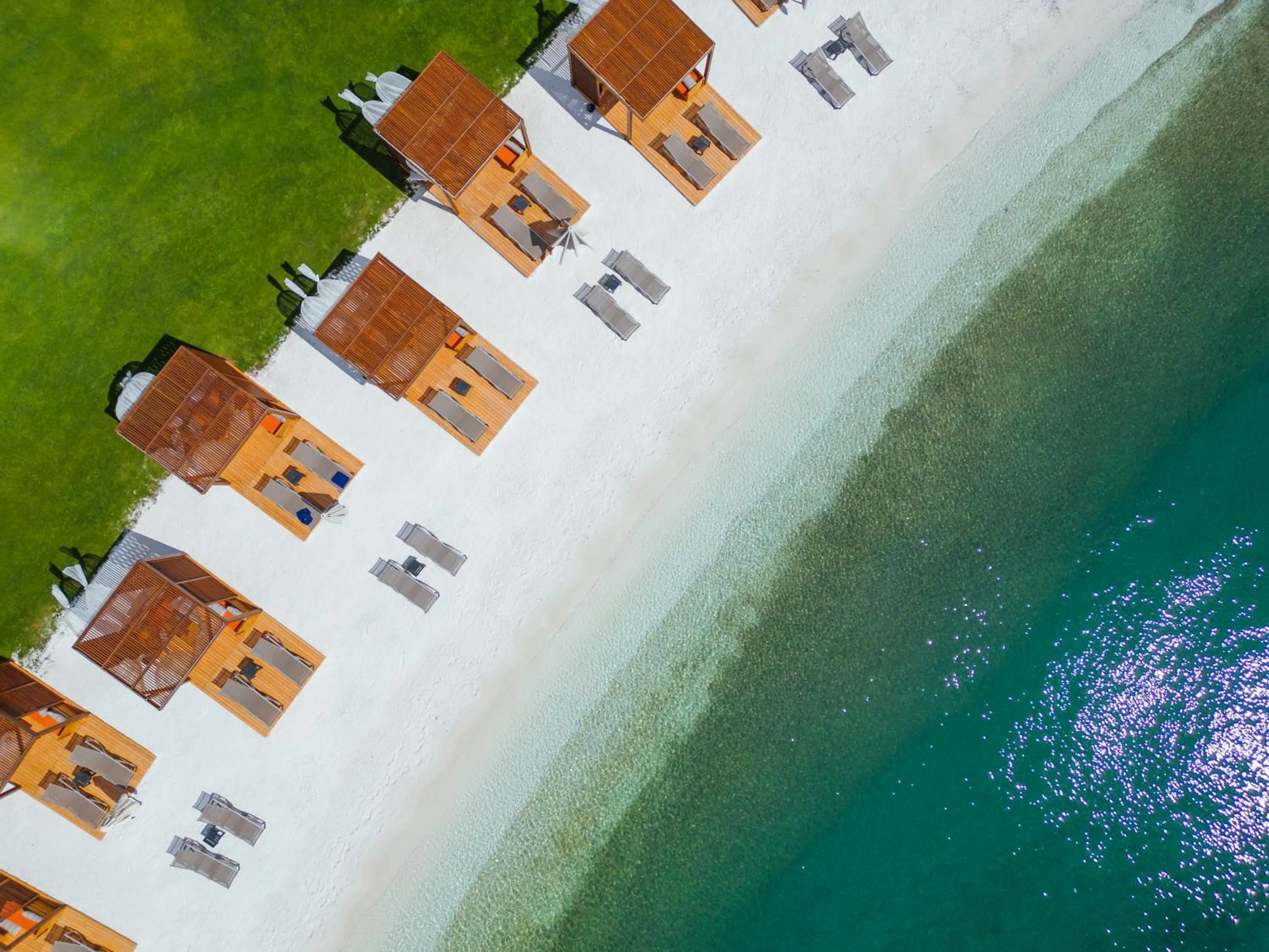 Beach in Club Prive by Rixos Gocek