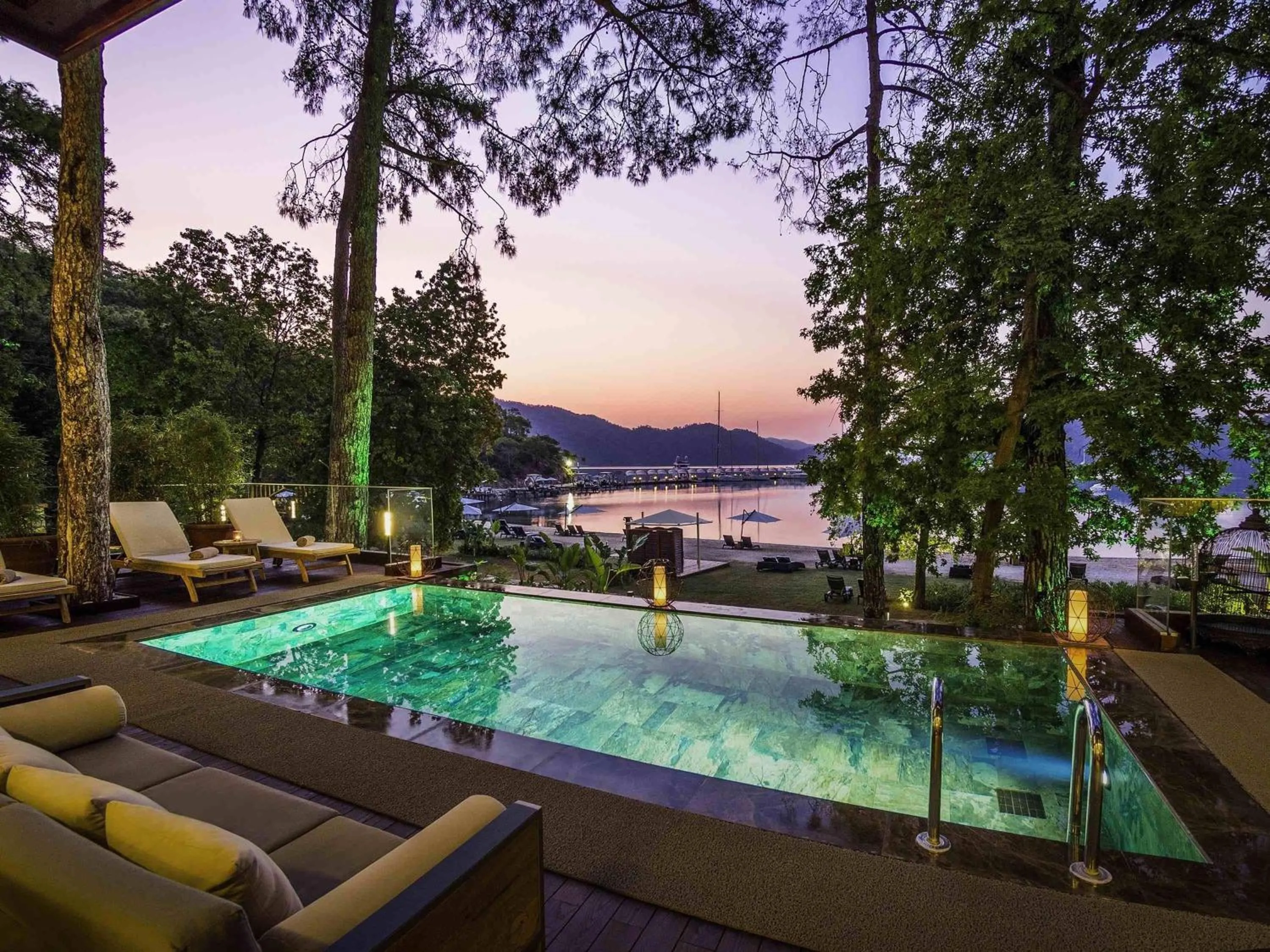 Bedroom in Club Prive by Rixos Gocek