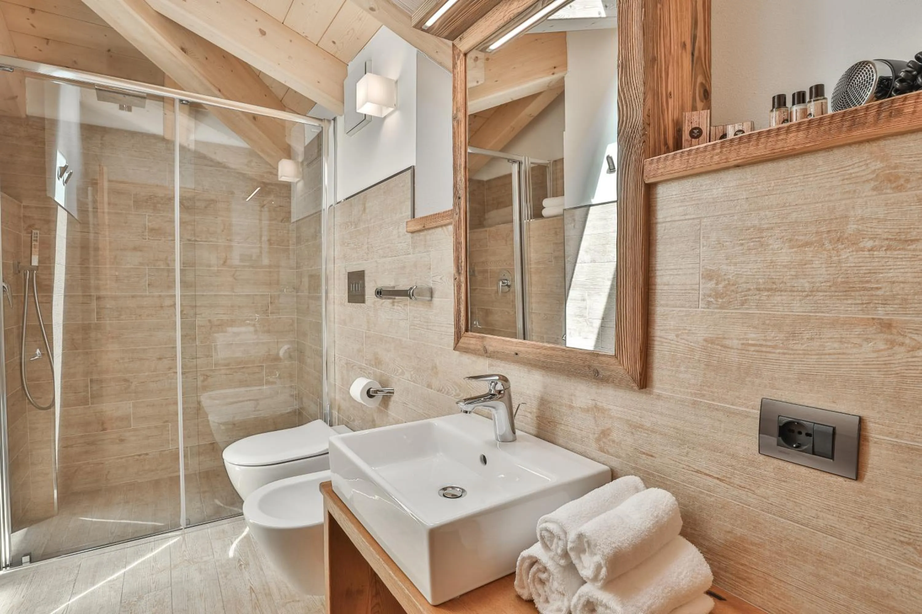 Shower in Garni Maso San Michele