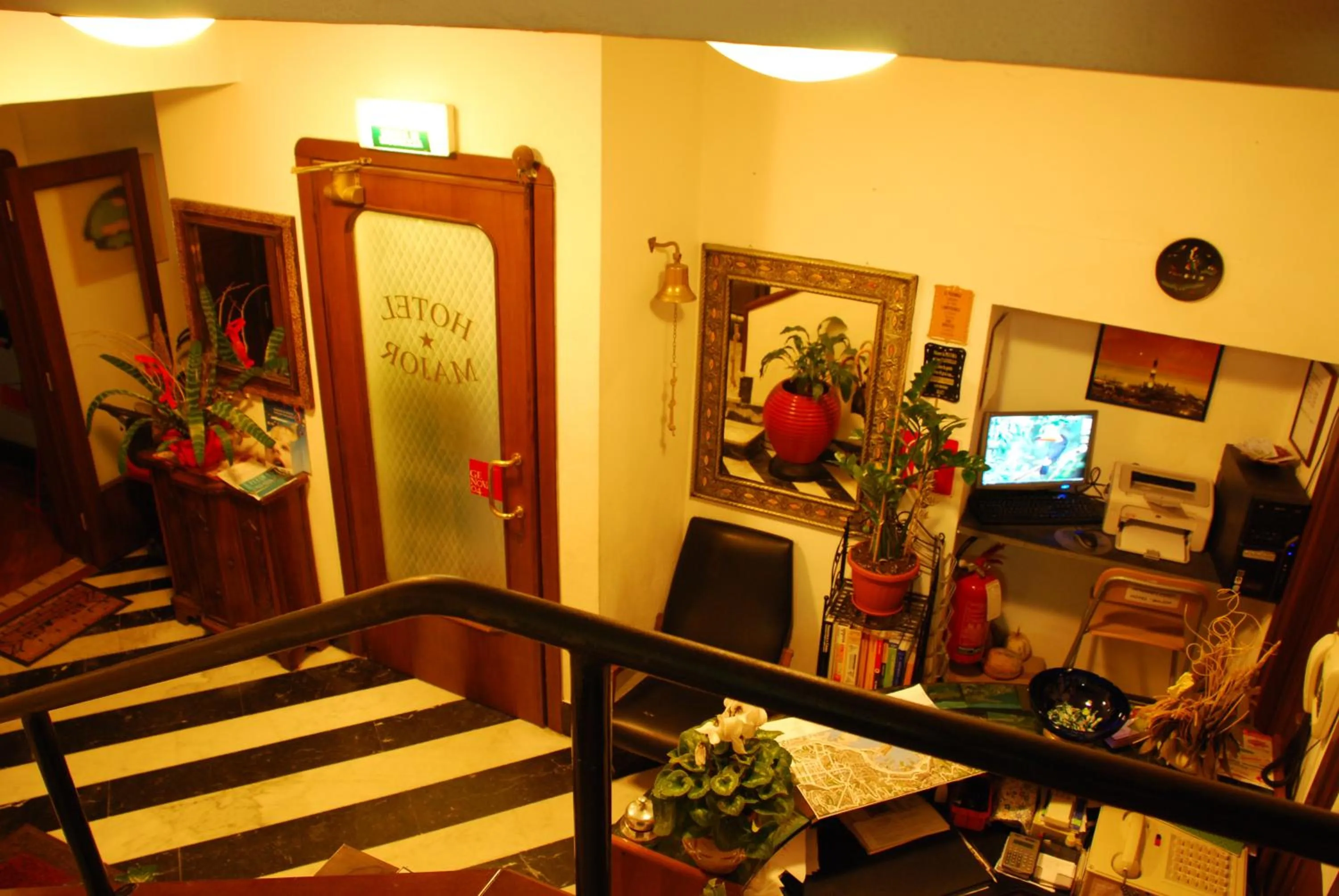 Lobby or reception in Hotel Major