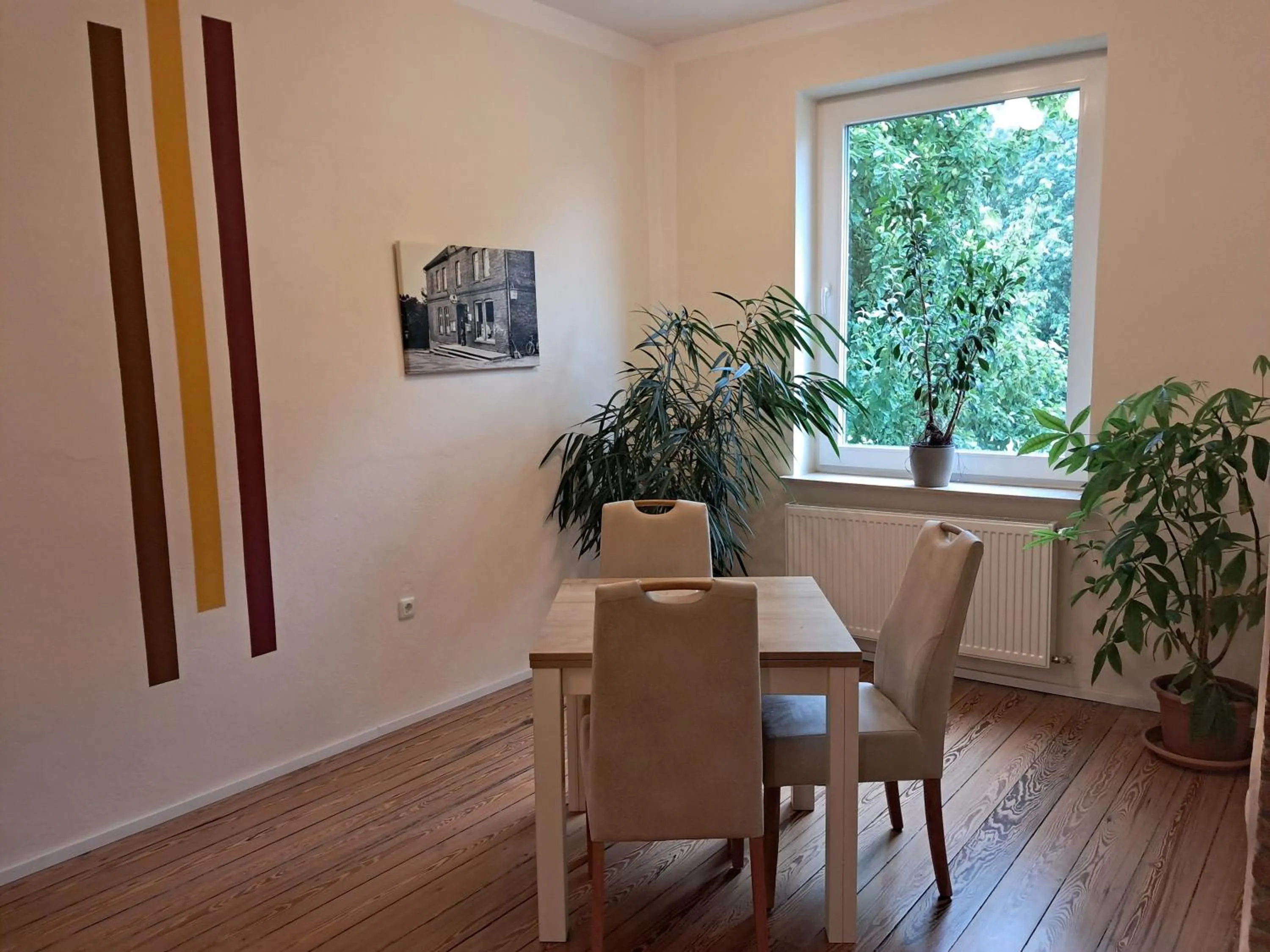 Dining area in Gästehaus Laßbruch