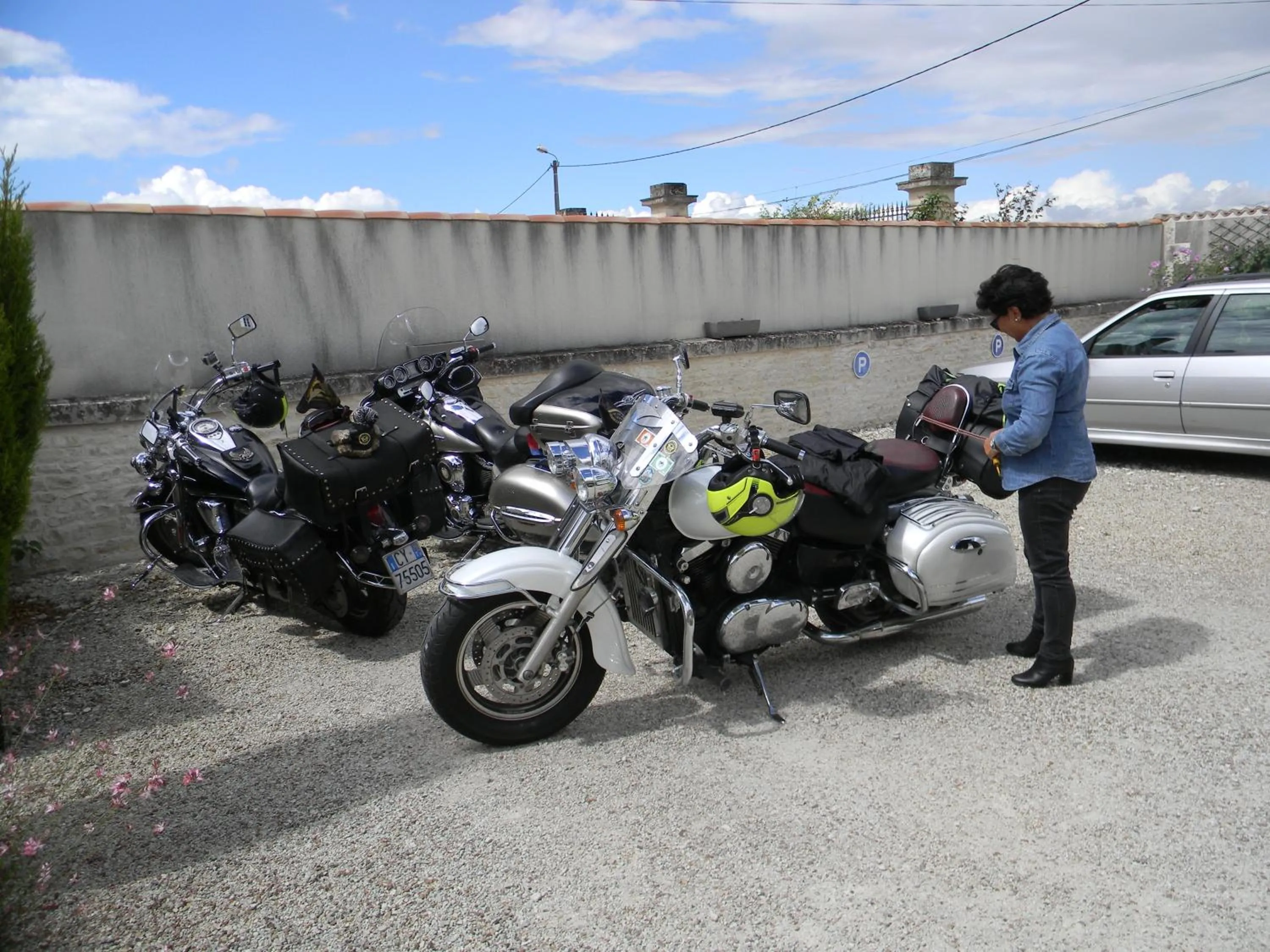 group of guests in Le Logis d'ANTIGNY