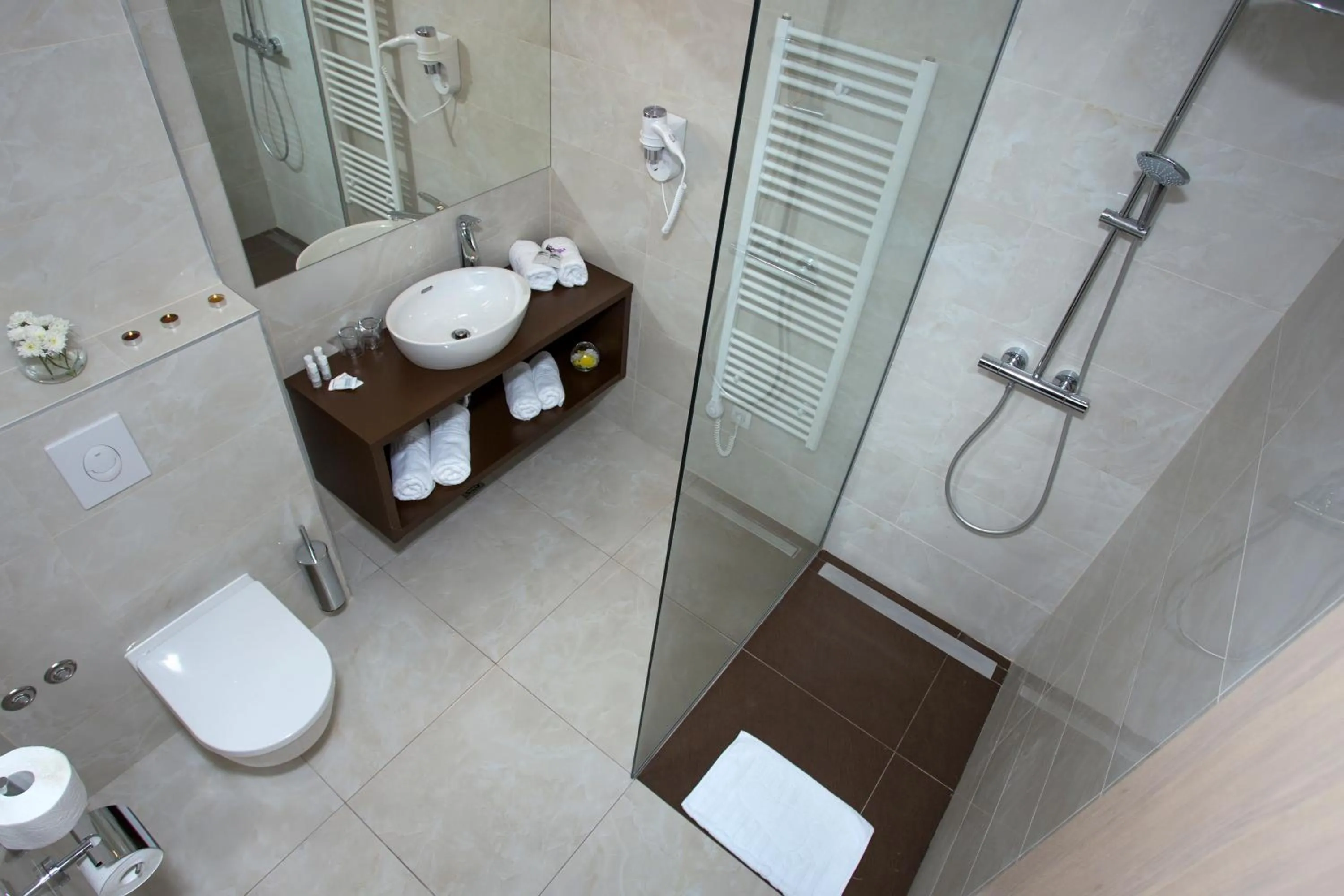 Bathroom in Hotel Rotondo