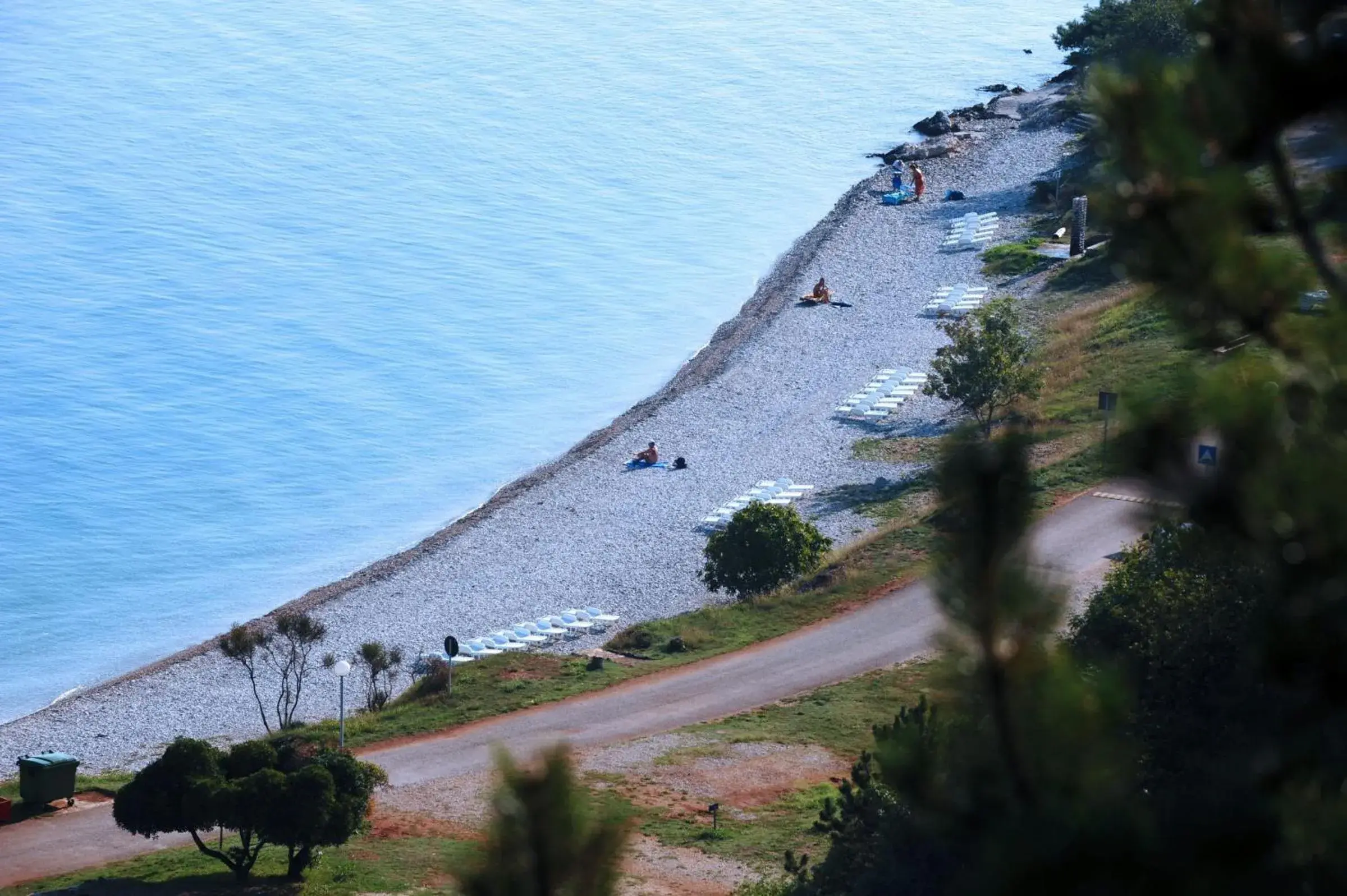 Beach in Apartments Kanegra Plava Laguna