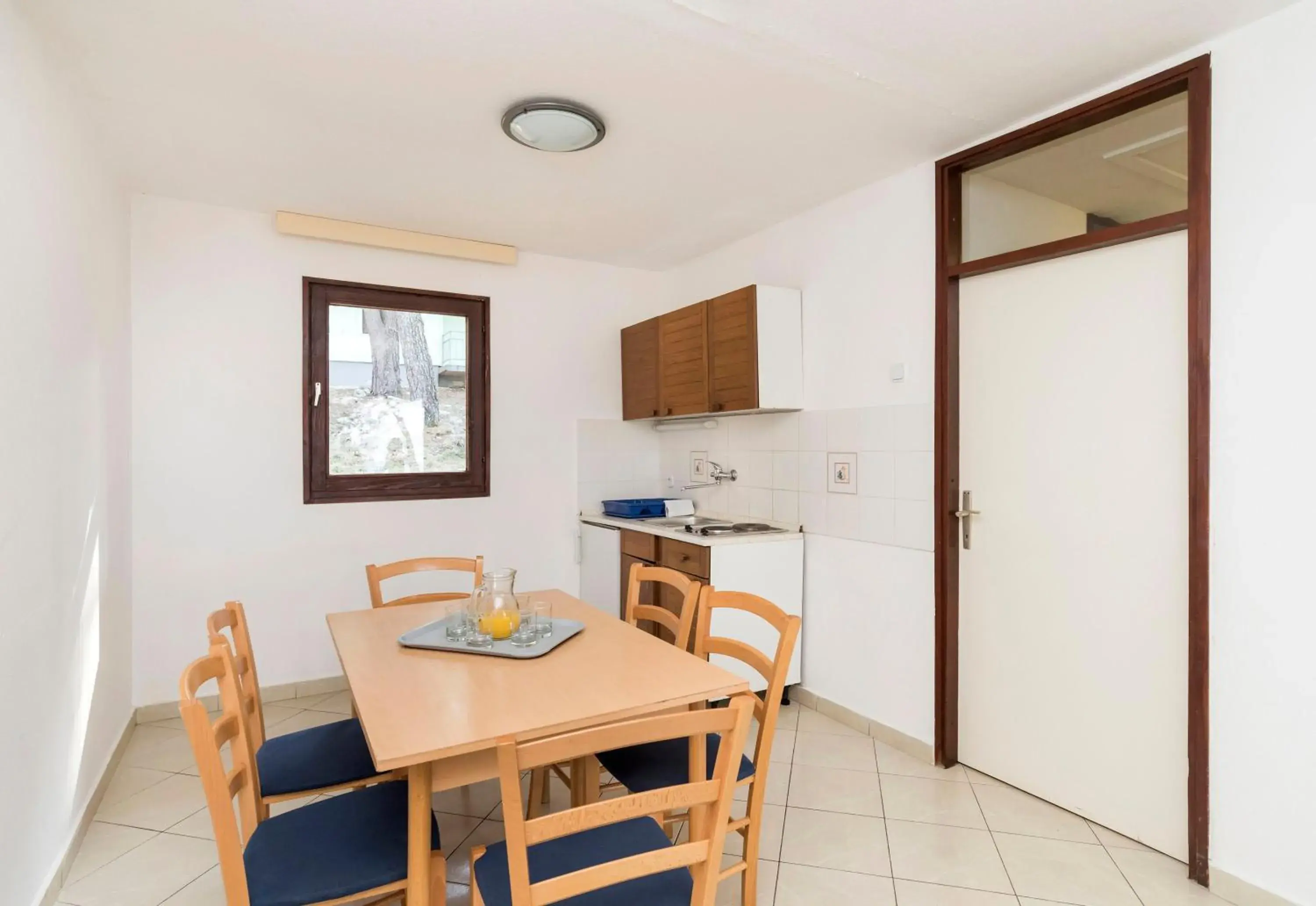 Kitchen or kitchenette, Dining Area in Apartments Kanegra Plava Laguna