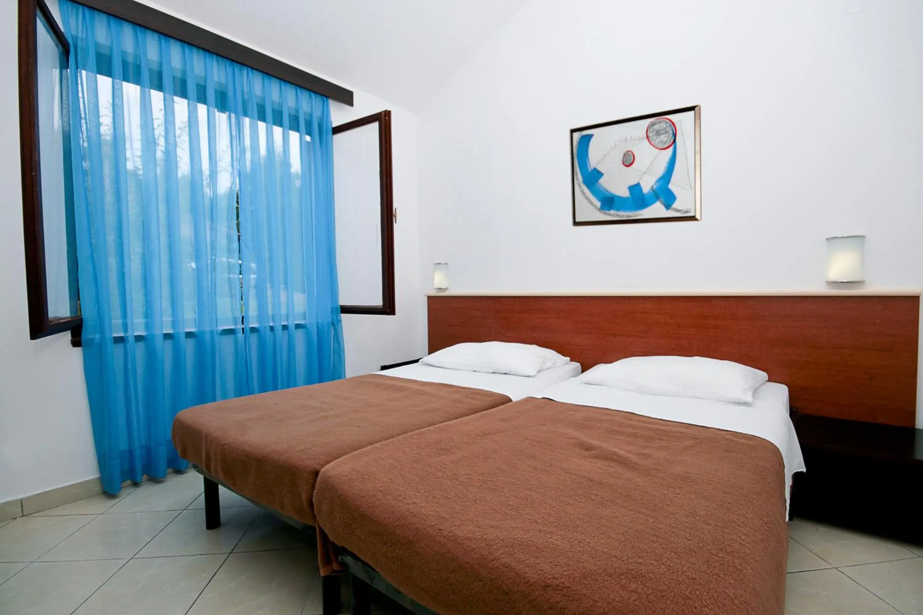 Bed in Apartments Kanegra Plava Laguna