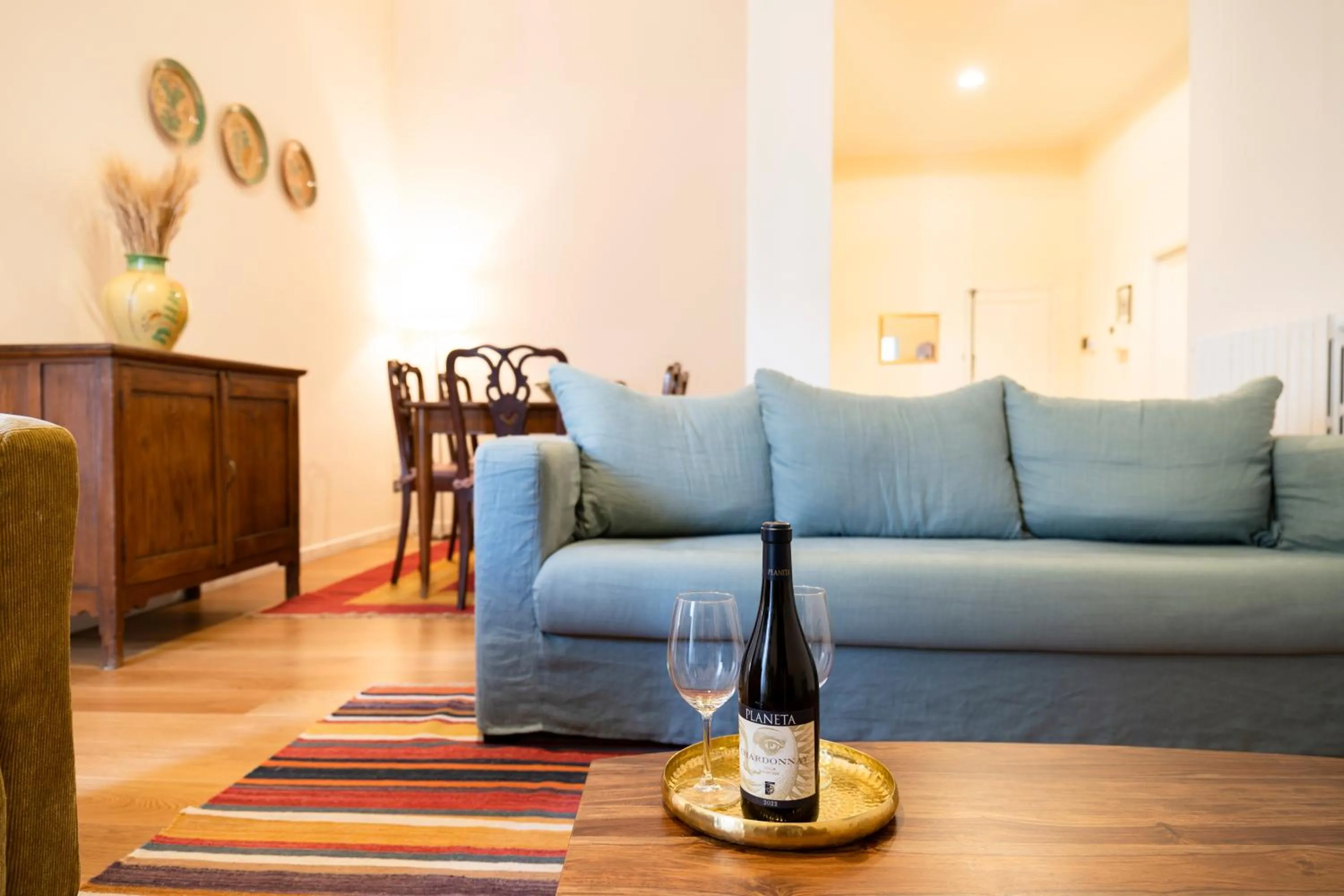 Living room in Palazzo Planeta