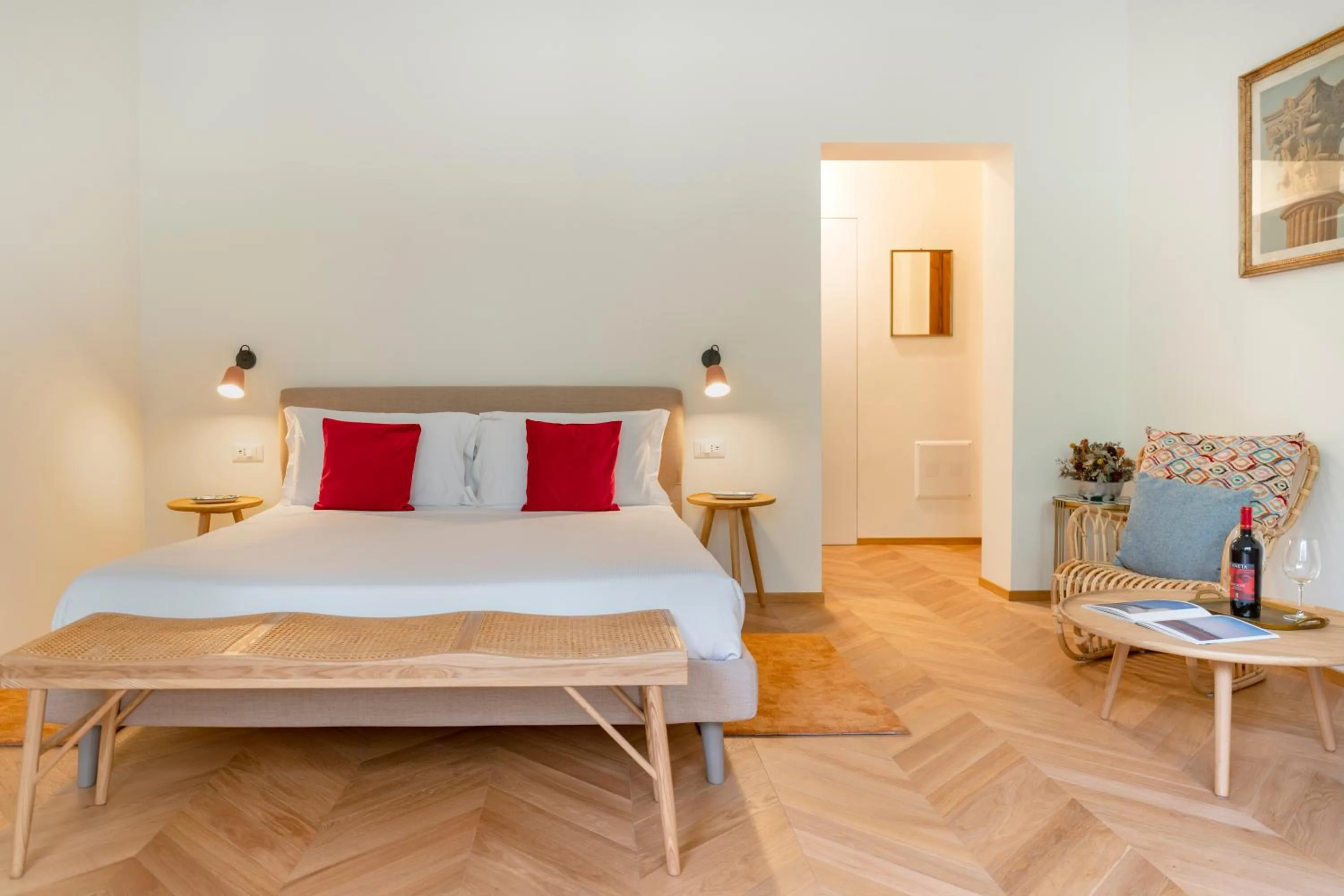 Bed in Palazzo Planeta