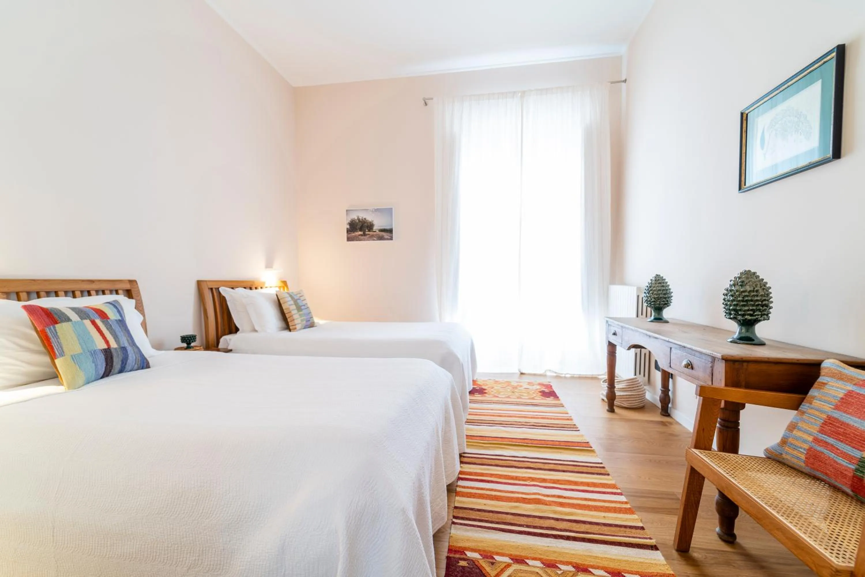 Bedroom, Bed in Palazzo Planeta