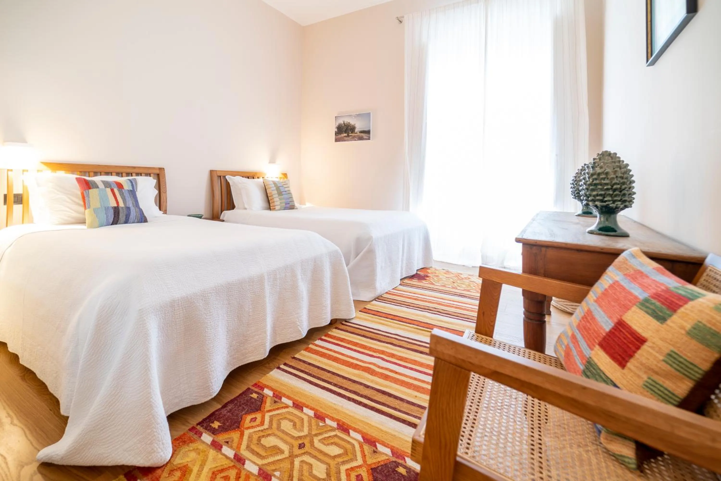 Bedroom, Bed in Palazzo Planeta