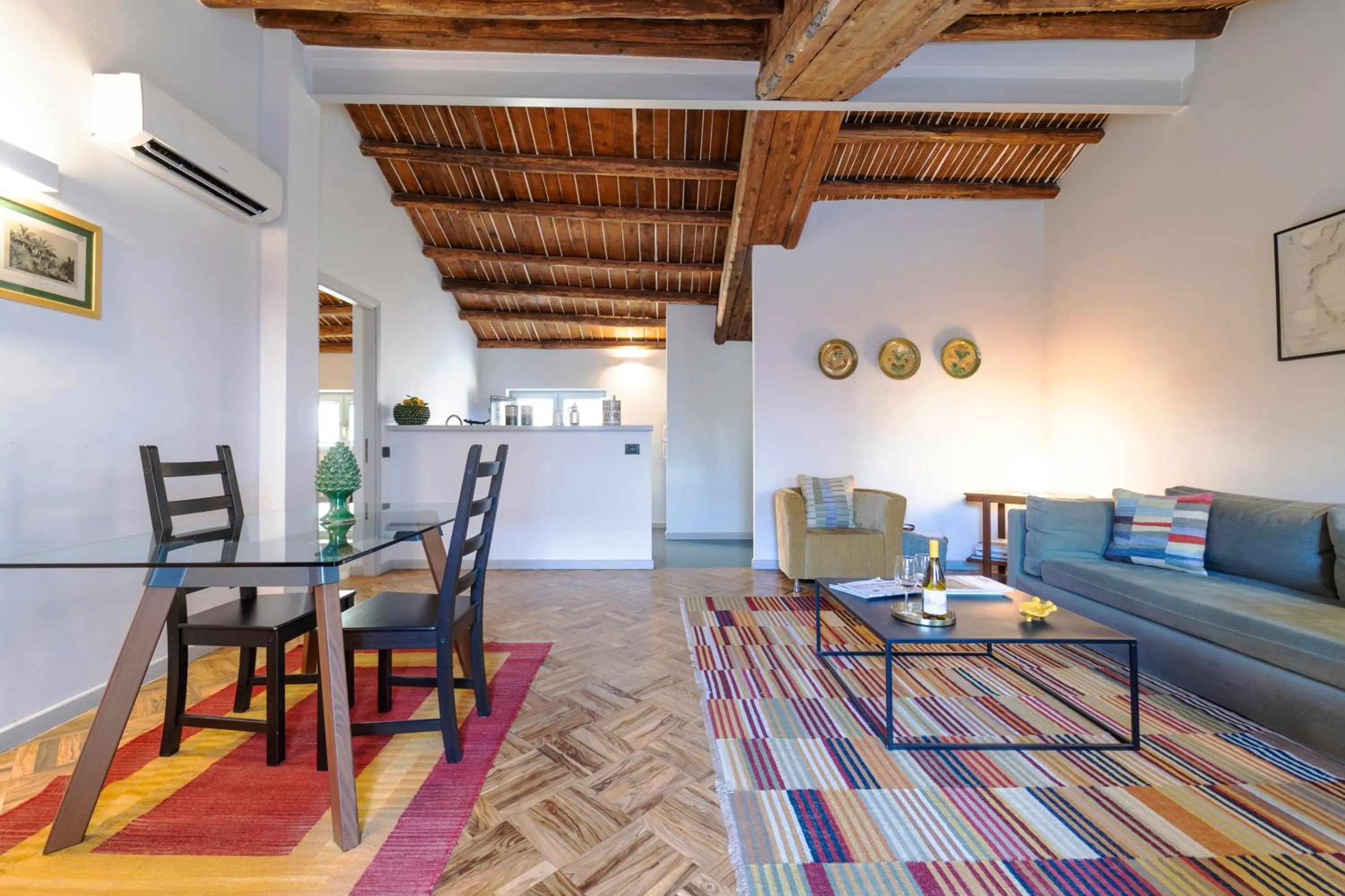 Dining area in Palazzo Planeta